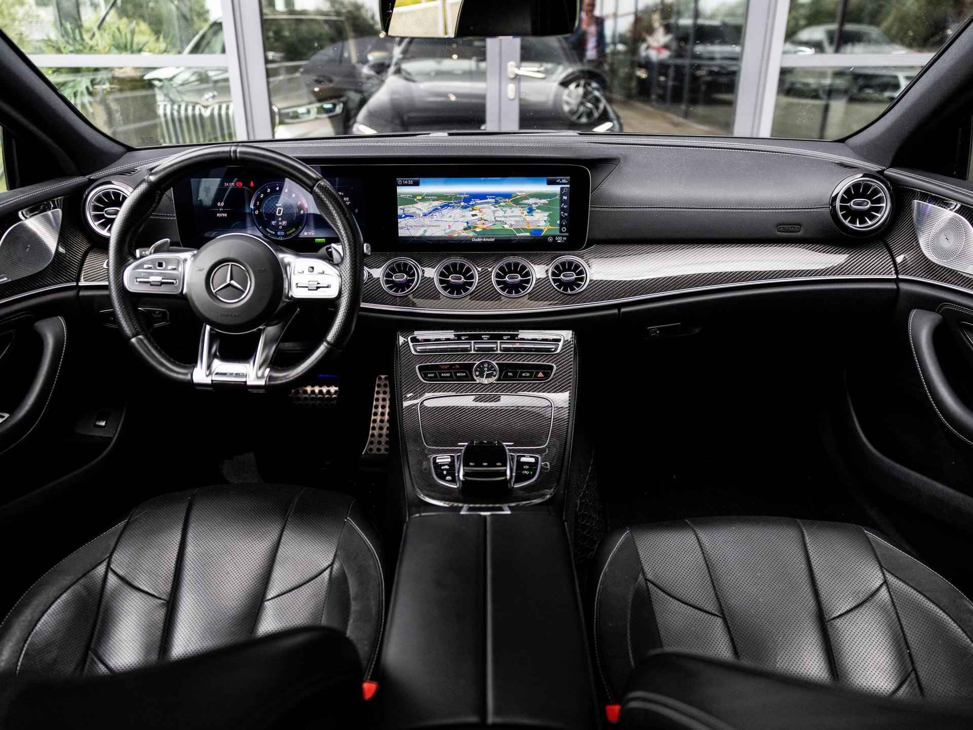 Mercedes-Benz CLS-klasse AMG 53 4MATIC+ Premium Plus | NIGHT PAKKET | BURMESTER | SCHUIF-KANTELDAK | 20 INCH | CARBON INTERIEURLIJSTEN | RIJ-ASSISTENTIE PAKKET | LUCHTVERING | VOLLEDIG MERCEDES ONDERHOUDEN | PANAMERICANA GRILL | STOELVENTILATIE | - 11/51