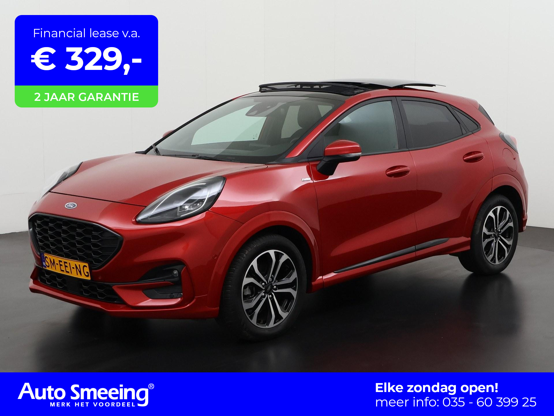 Ford Puma 1.0 EcoBoost ST-Line Automaat | Panoramadak | B&O Sound | Zondag Open!