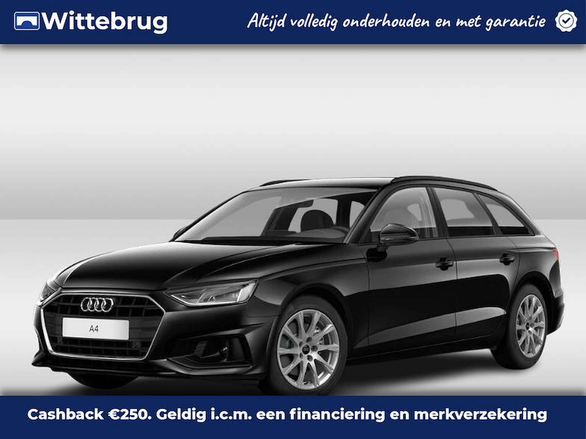 Audi A4 Avant 35 TFSI 150pk s-tronic Pro Line | Privacy glass | Comfortsleutel | 17" LM velgen | Phone Box | Parkeersensoren v+a | Navigatie plus - 1/7