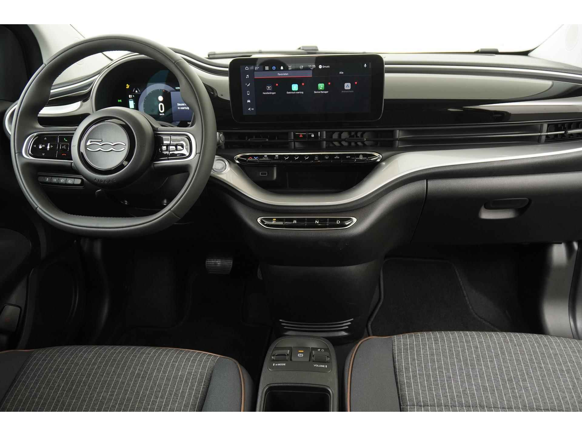 Fiat 500E Icon 42 kWh | Digital Cockpit | Navigatie | Apple Carplay | Zondag Open! - 5/36