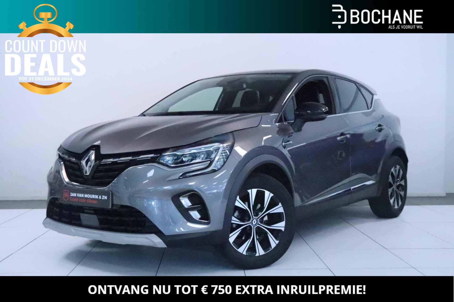 Renault Captur 1.3 Mild Hybrid 160 EDC Techno Automaat | Navigatie | Stoelverwarming | Cruise Control Adaptief | - 1/32