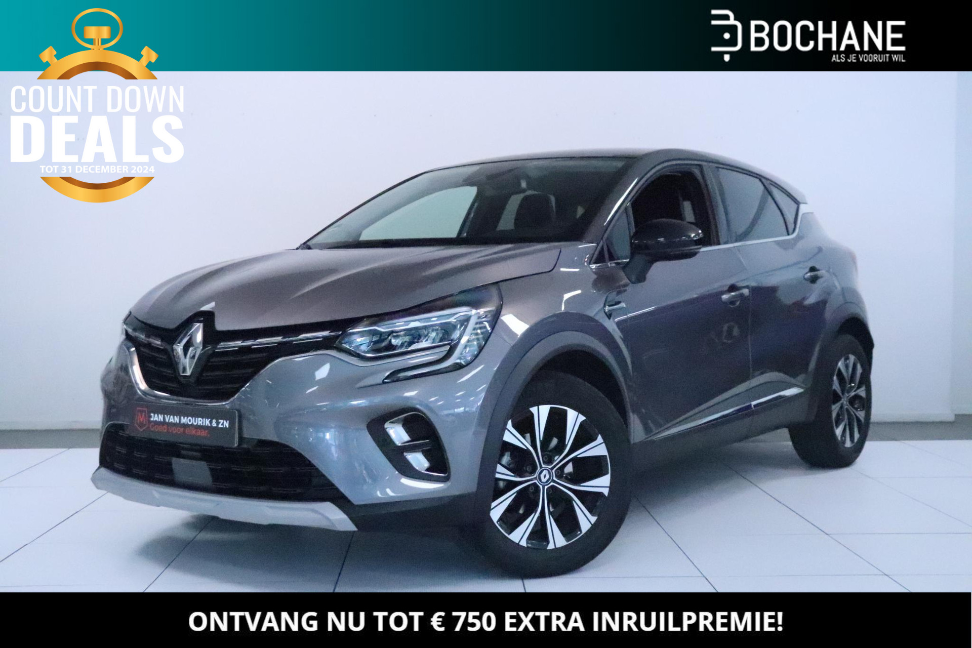 Renault Captur 1.3 Mild Hybrid 160 EDC Techno Automaat | Navigatie | Stoelverwarming | Cruise Control Adaptief |