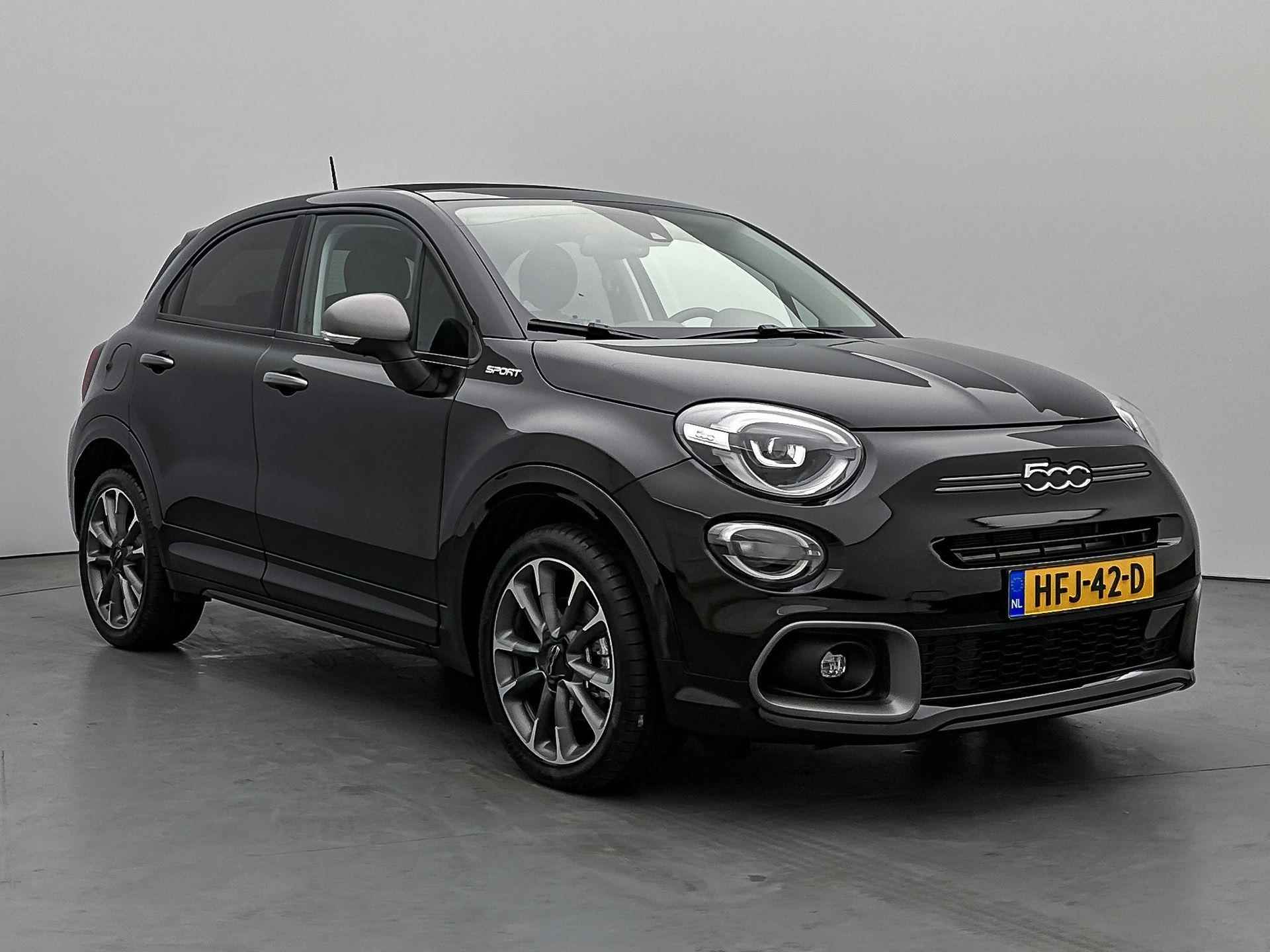 Fiat 500 X SUV Sport 130 pk Automaat | Navigatie | Panoramadak | Achteruitrijcamera | Parkeersensoren Achter | Voorstoelen Verwarmd | Keyless Entry/Start | LED Dagrijverlichting | Dodehoek Detectie | Adaptieve Cruise Control | 18" Lichtmetalen Velgen | Apple Carplay/Android Auto | - 3/33