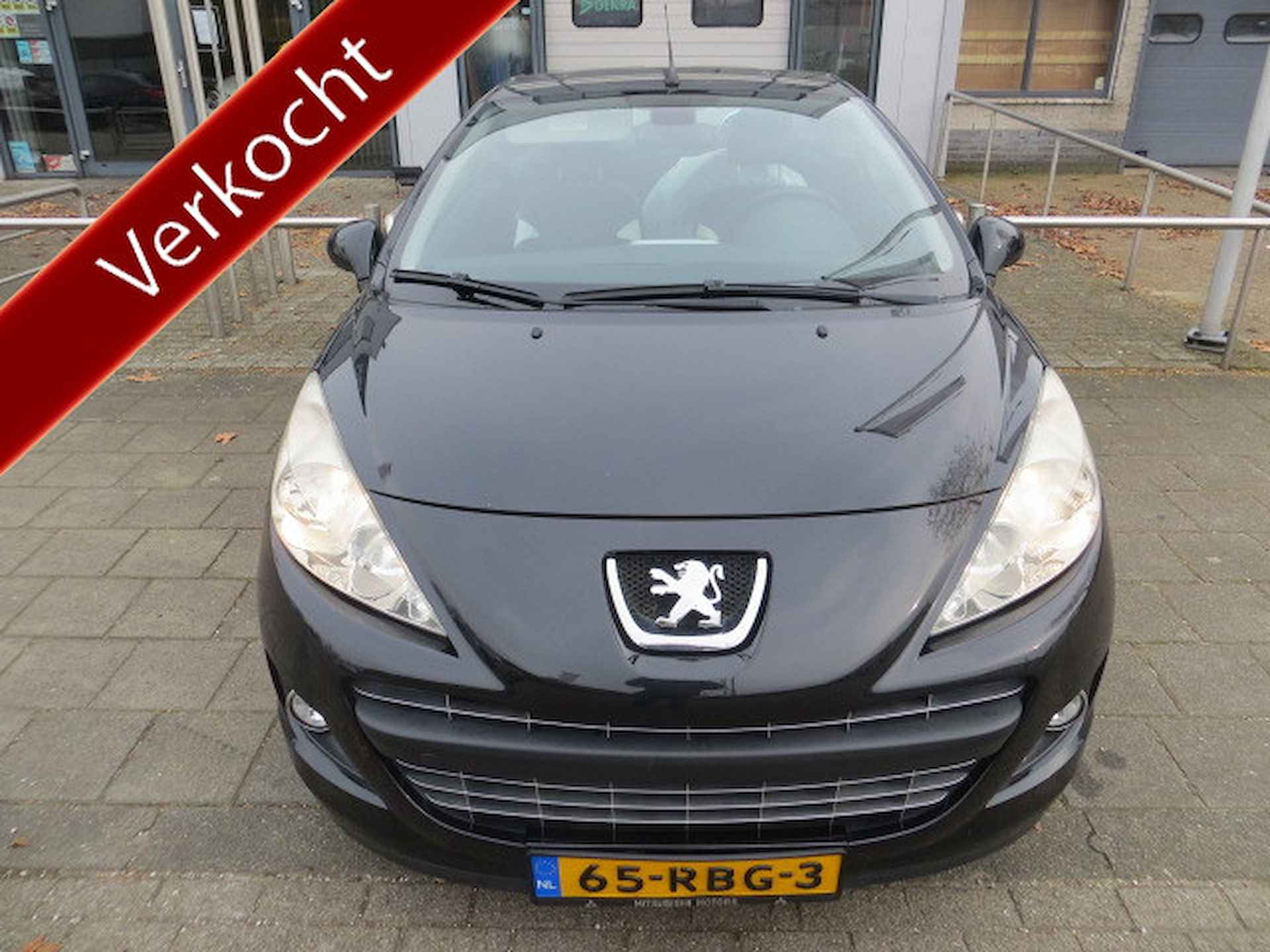 Peugeot 207 CC 1.6 VTi Noir & Blanc nl auto vol leder 72 dkm airco ecc etc - 13/16