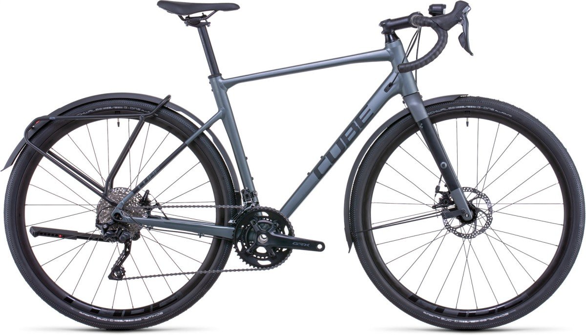 CUBE NUROAD PRO FE INKGREY/BLACK 2022 Heren Inkgrey/black 53cm S 2024