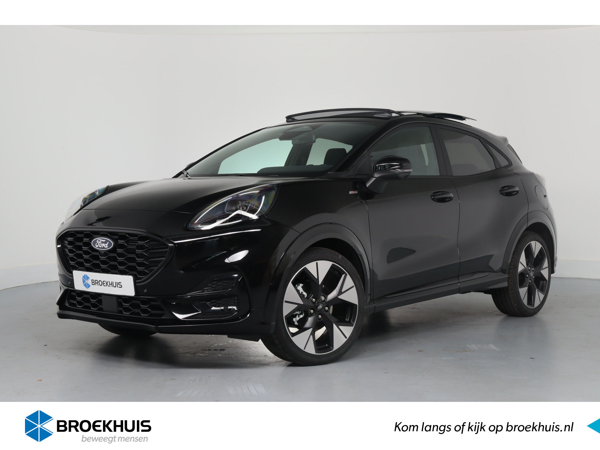 Ford Puma 1.0 EcoBoost Hybrid ST-Line X | Besteld! | Panorama Dak | Winter Pack | Drivers Assistance Pack | 19'' Lichtmetalen Velgen | Mat