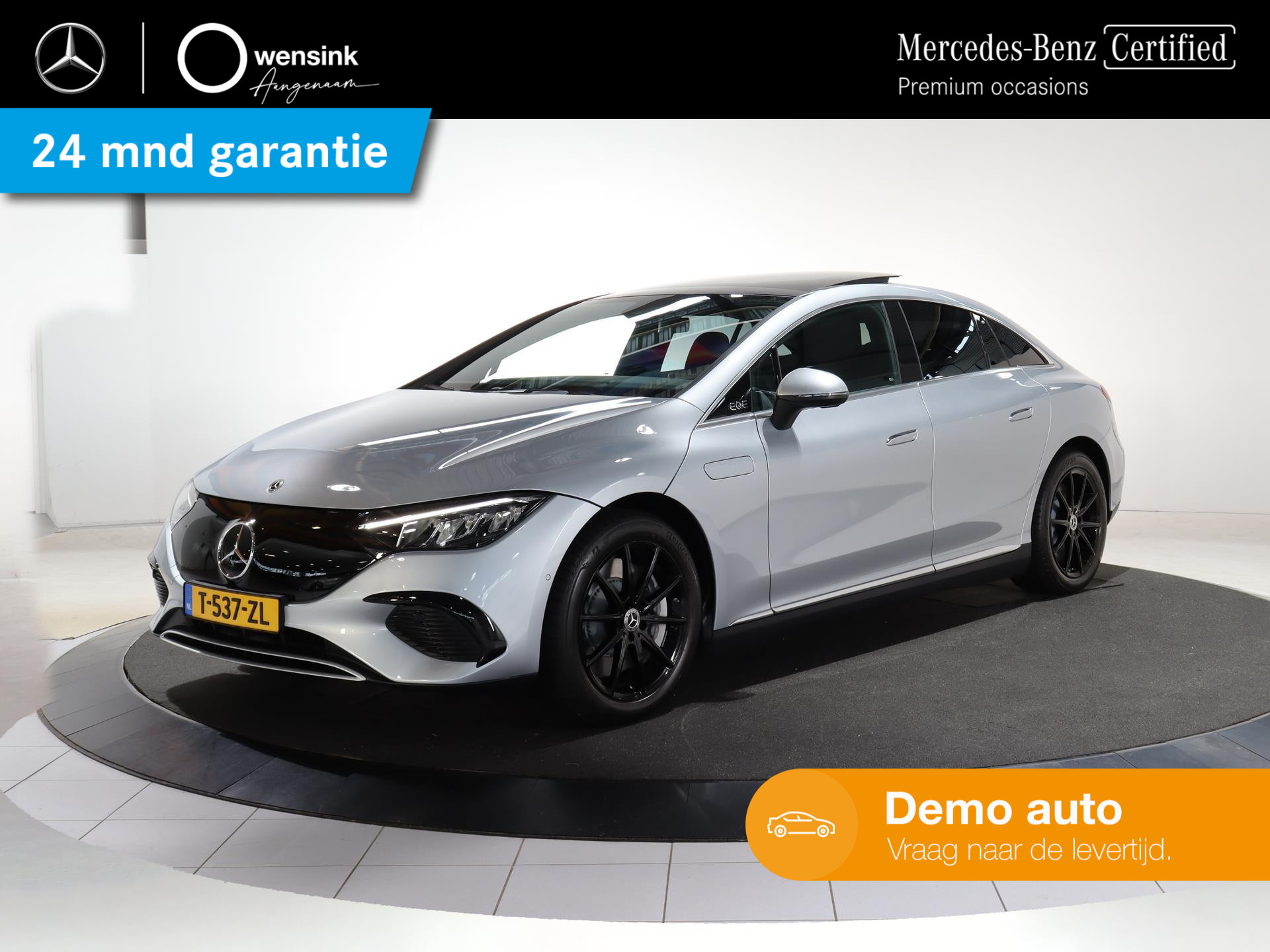 Mercedes-Benz EQE 300 Business Line | Panoramadak | Privacy Glass | Achteruitrijcamera | Sfeerverlichting | Stoelverwarming | Apple CarPlay | bij viaBOVAG.nl