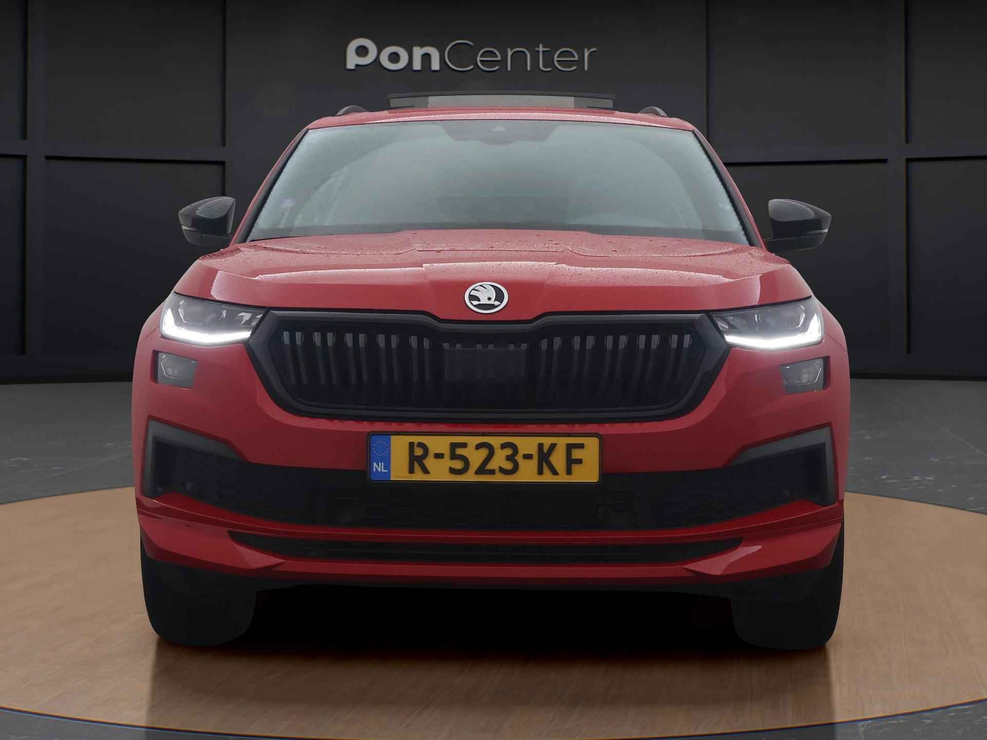 Skoda Kodiaq 1.5 TSI Sportline Business | NIEUW BINNEN | Navigatie | Pano dak | Stoelverwarming | LED | Trekhaak | - 5/10