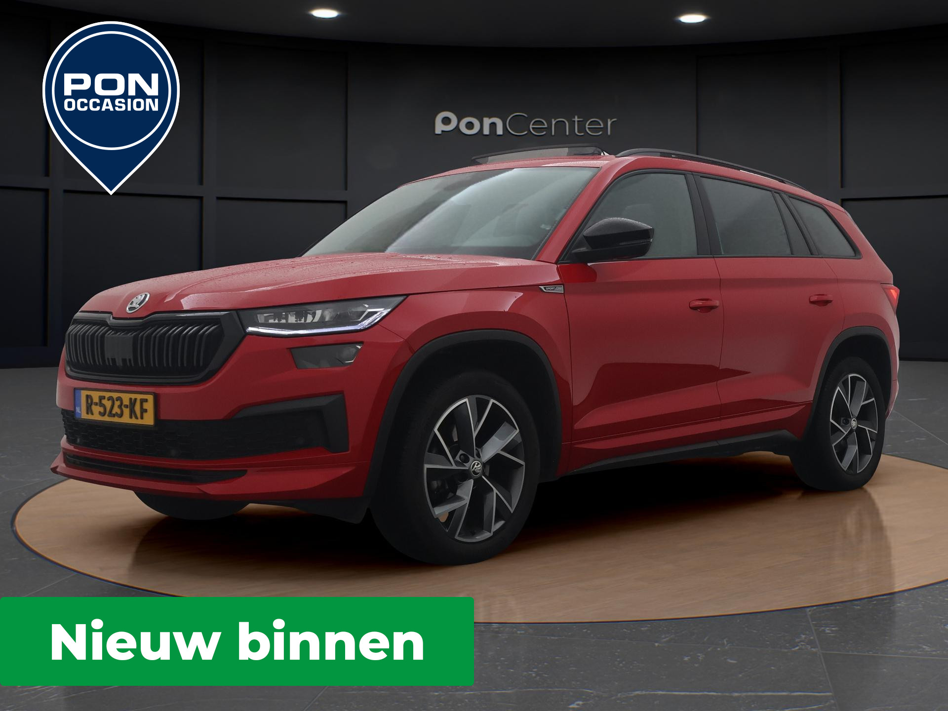 Skoda Kodiaq 1.5 TSI Sportline Business | NIEUW BINNEN | Navigatie | Pano dak | Stoelverwarming | LED | Trekhaak |