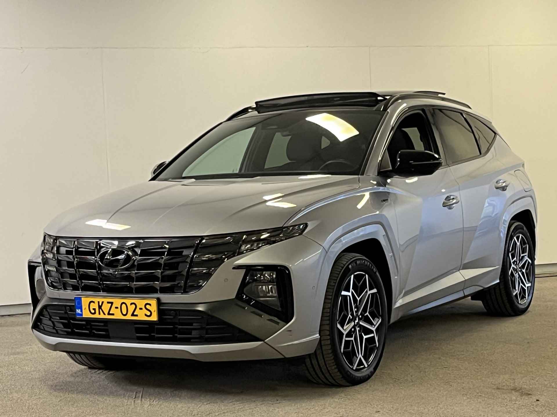 Hyundai Tucson 1.6 T-GDI PHEV N Line Sky 4WD | Panoramadak | Leder/Alcantara | Navigatie - 5/48