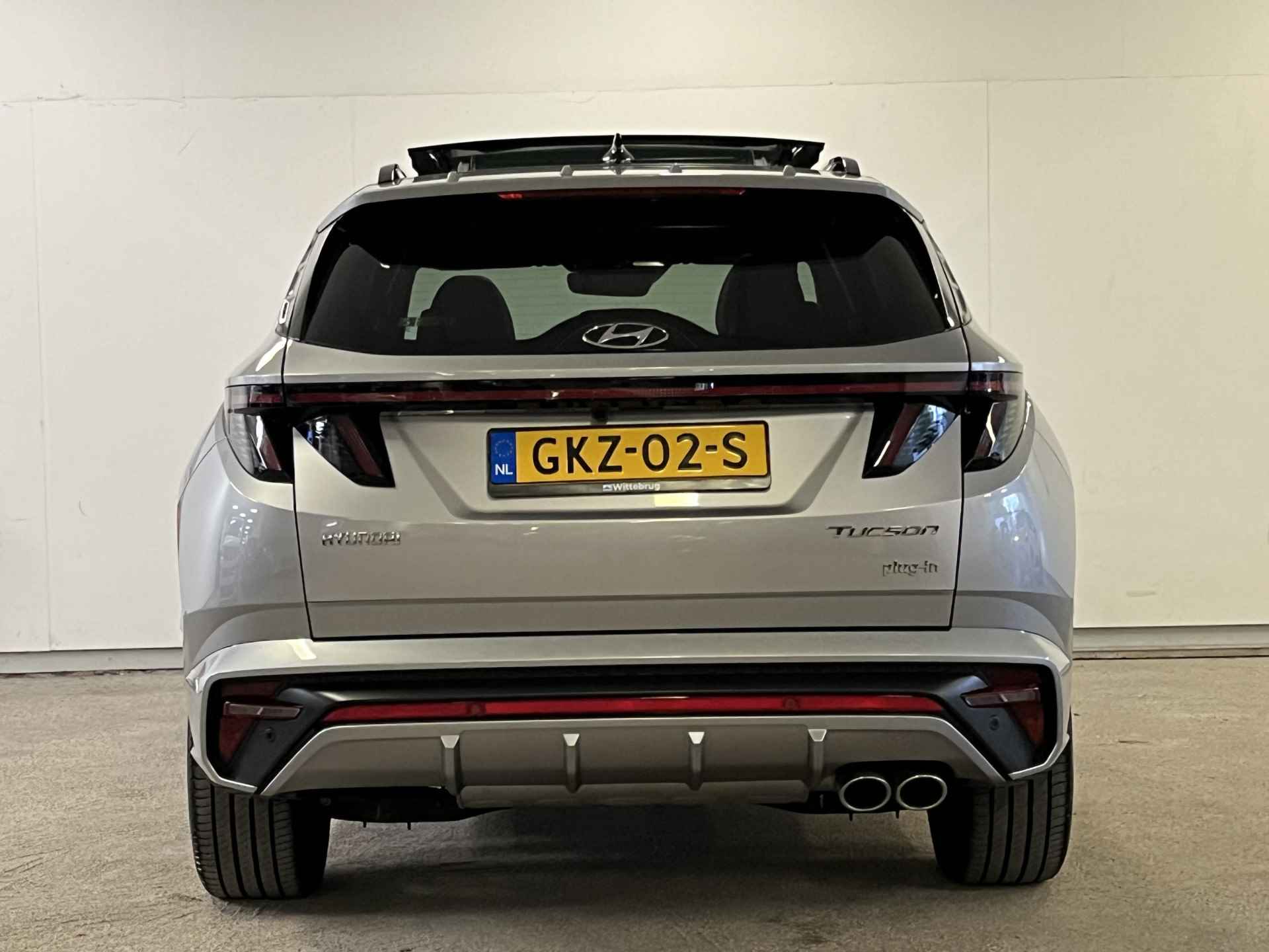 Hyundai Tucson 1.6 T-GDI PHEV N Line Sky 4WD | Panoramadak | Leder/Alcantara | Navigatie - 41/48