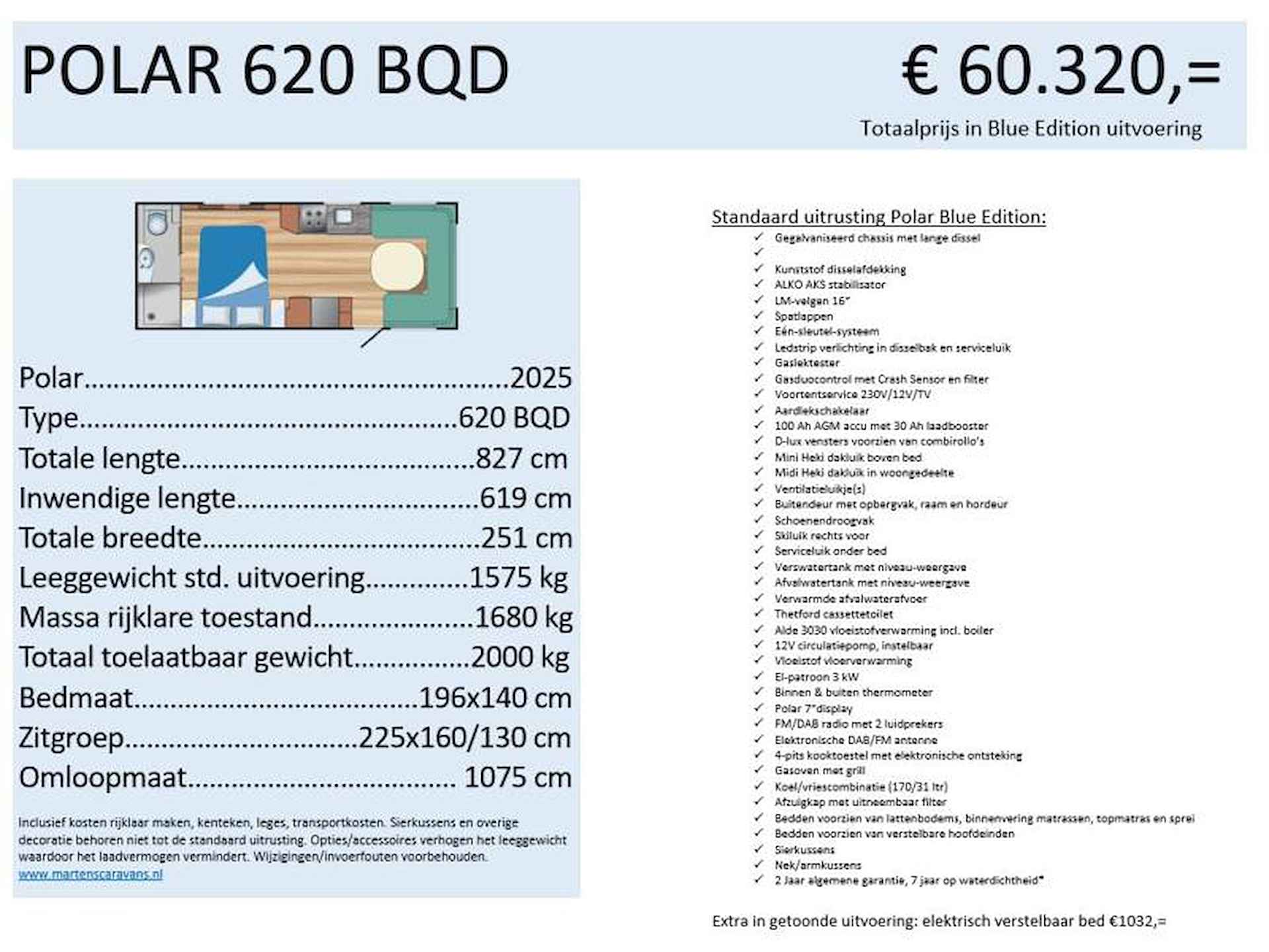 Polar Blue Edition 620 BQD - 24/24