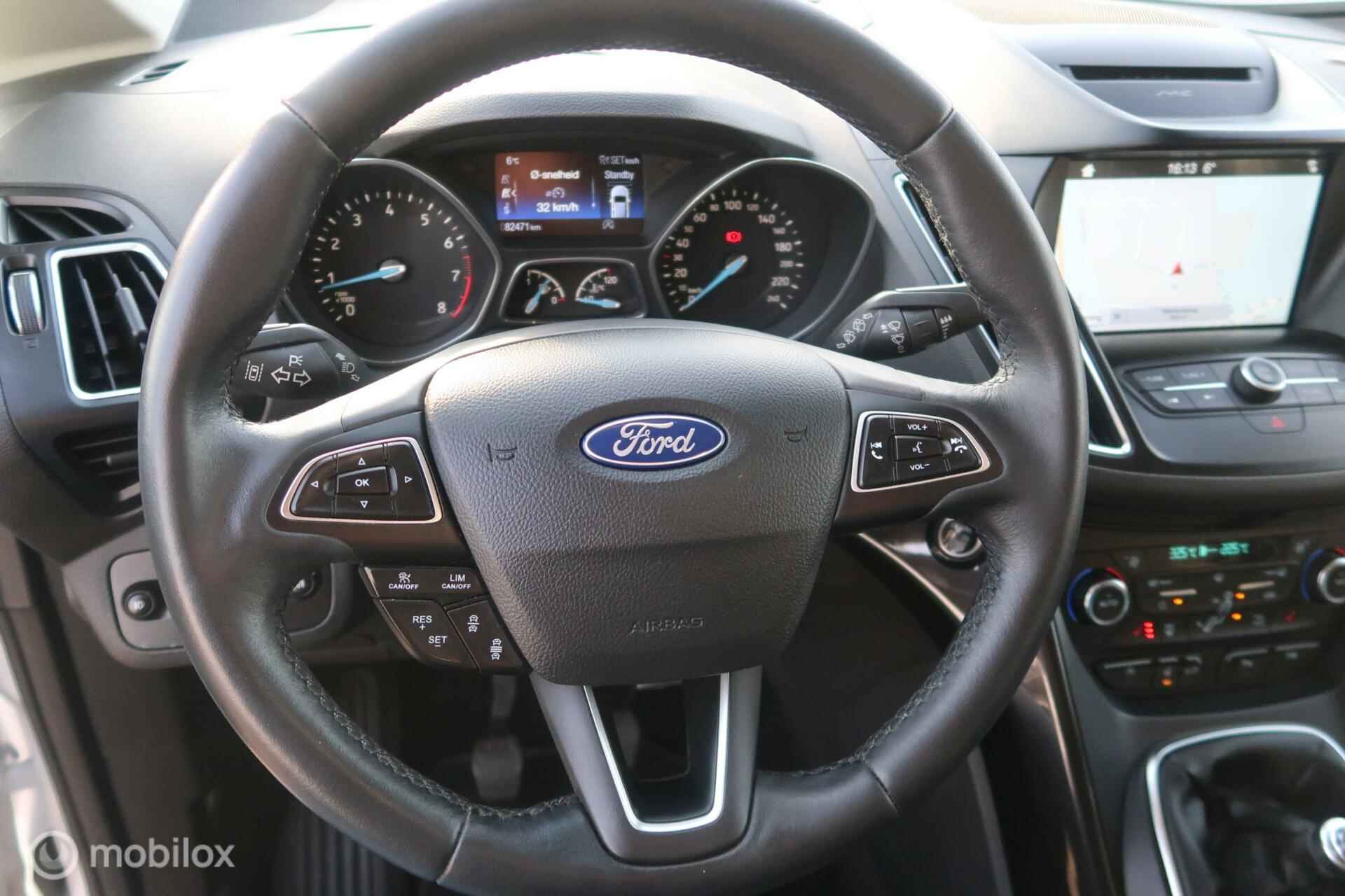 Ford C-Max 1.0 Titanium TREKHAAK, STOELVERW, CAMERA,CARPLAY - 15/31