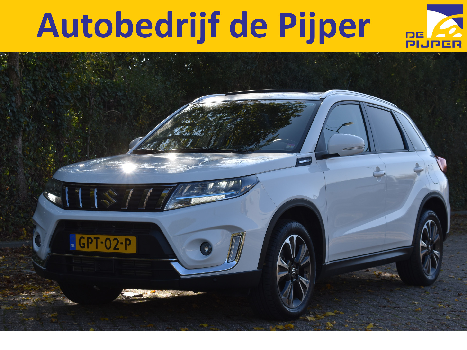 Suzuki Vitara 1.4 Boosterjet Style Smart Hybrid AllGrip 4x4 | Onderh.historie | Open dak | Camera | Carplay | Keyless | Adapt.CC | Stoelverw | Nieuwstaat