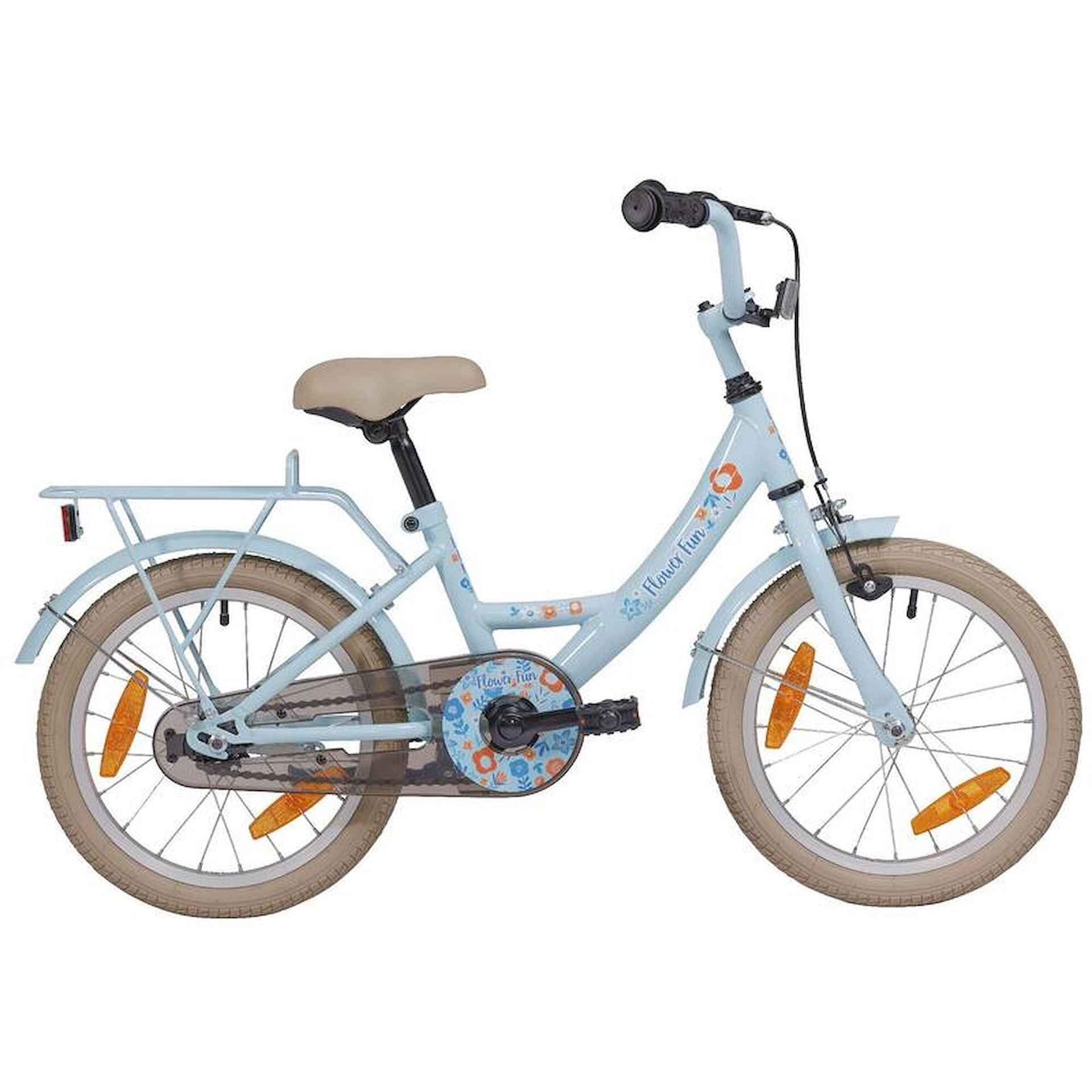 BIKE FUN Flower Fun 16 inch Meisjes Licht Blauw 2024 - 2/3