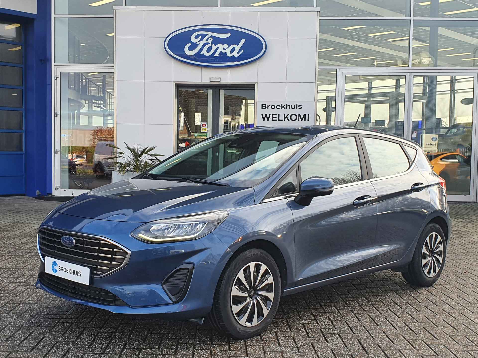 Ford Fiesta 1.0 EcoB 100PK Titanium Nw model Cruisecontrol | Climate control | Parkeersens. | LED - 19/19