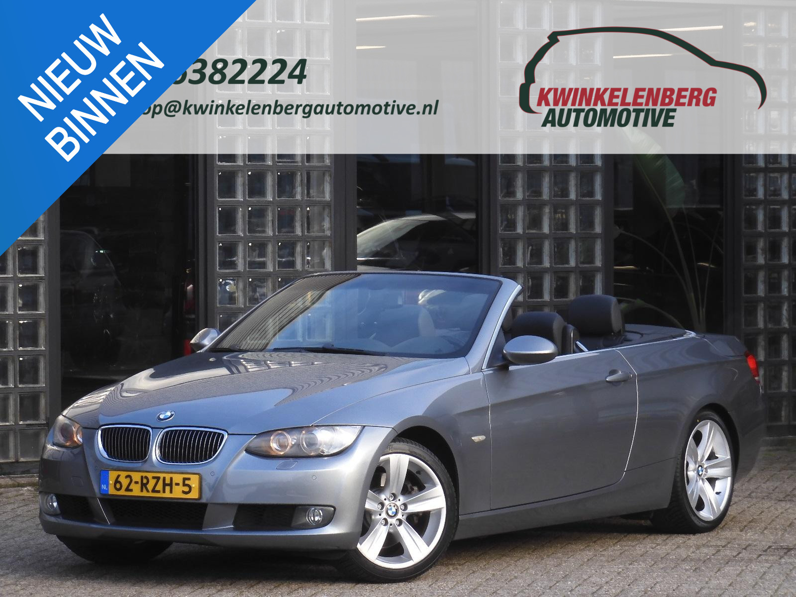 BMW 3-Serie Cabrio 325i HIGH EXECUTIVE/ KEYLESS/ LEER/ 4 NWE BANDEN/