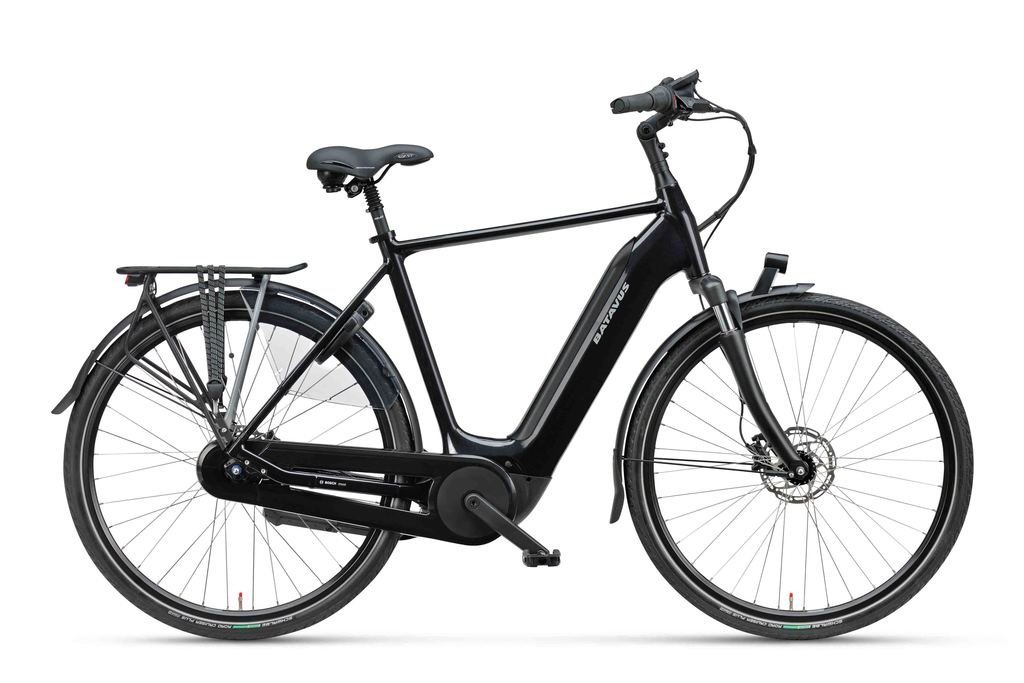 BATAVUS Finez E-go Power Exlusive Heren Zwart Glans 57cm 2024