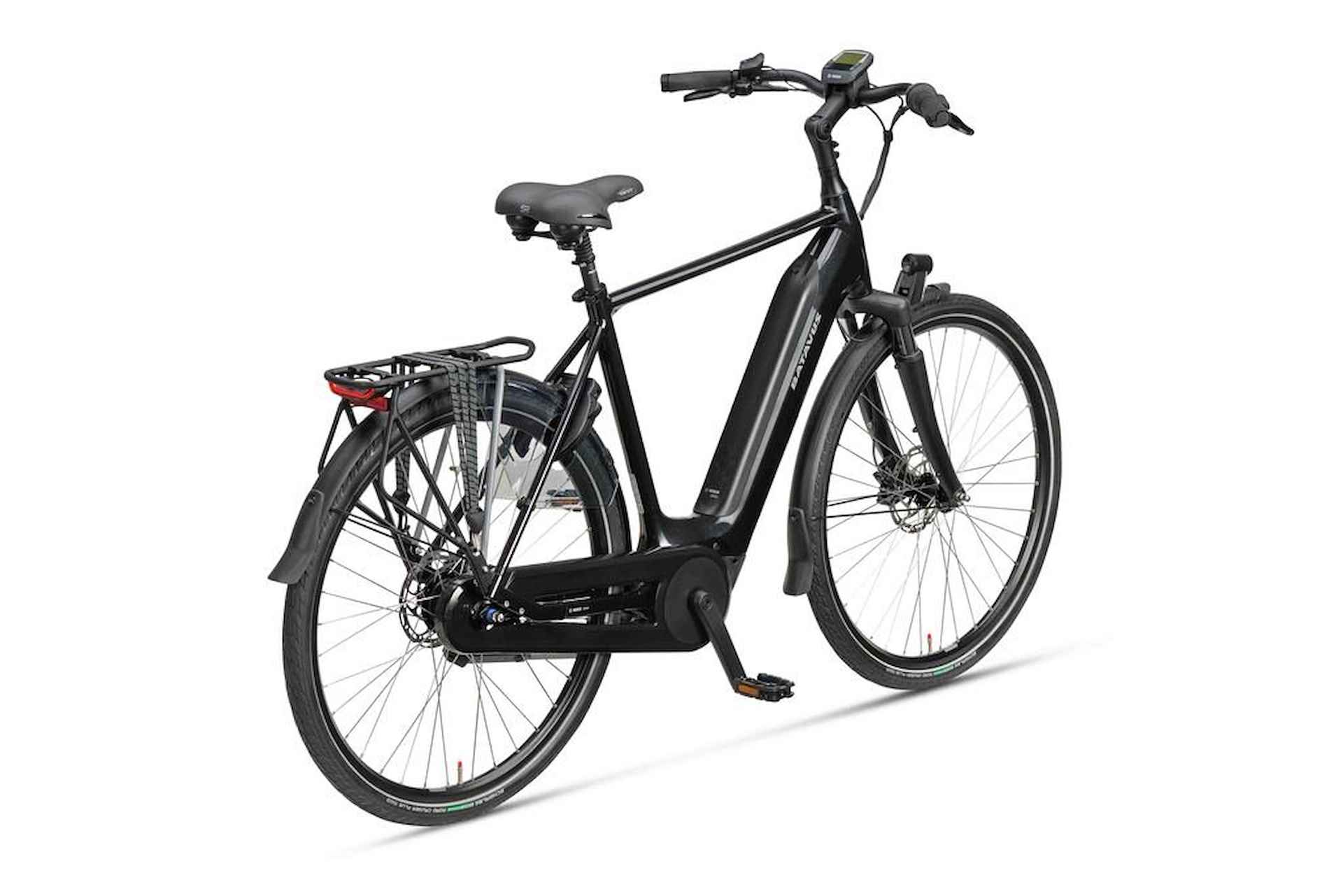 BATAVUS Finez E-go Power Exlusive Heren Zwart Glans 57cm 2024 - 3/3