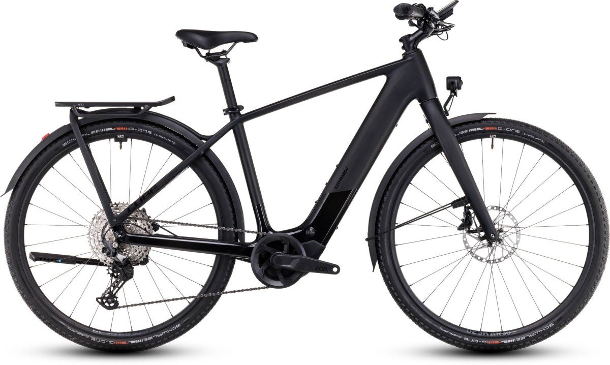 CUBE KATHMANDU HYBRID C:62 Heren Carbon/black L 58cm L 2024