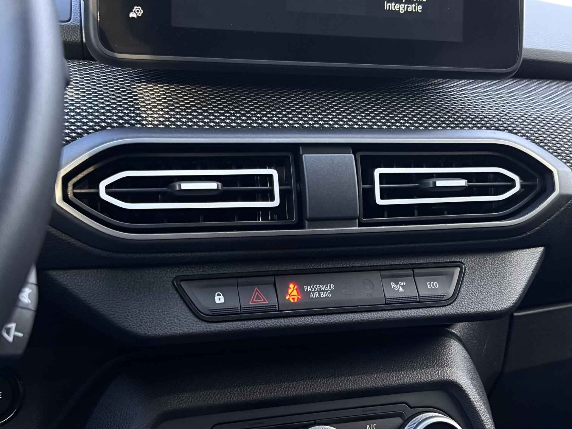 Dacia Jogger Hybrid 140 Extreme 7-zits / Automaat / DEMO / Media Display, DAB+ radio, Bluetooth, USB, 8" touchscreen / Apple Carplay & Android Auto / Camera + PDC / - 29/47