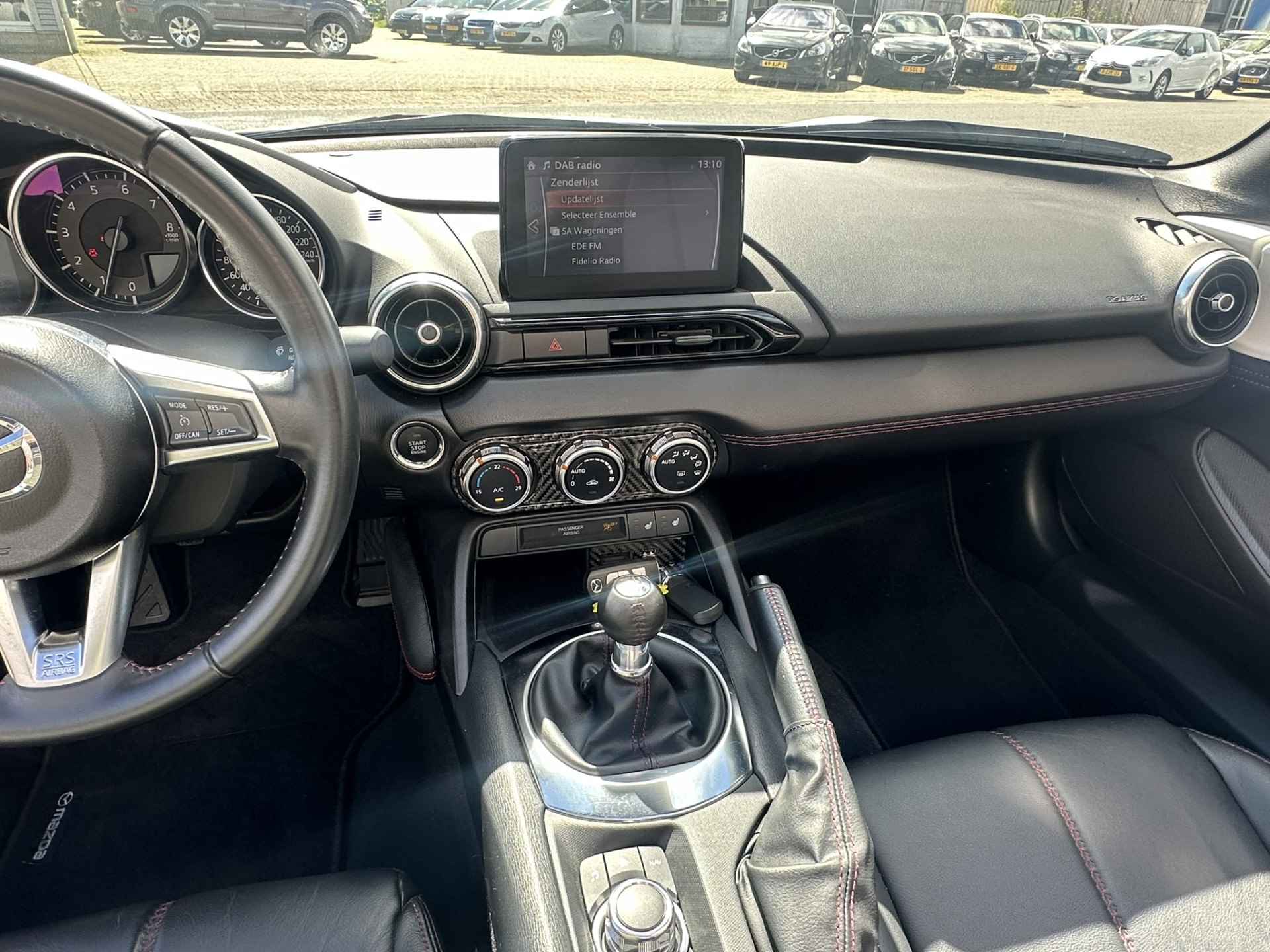 Mazda MX-5 2.0 GT-M | 160pk | Bi-Xenon | Leder | Stoelverwarming | Navi | Bose | Apple Carplay | Keyless | PDC - 27/62