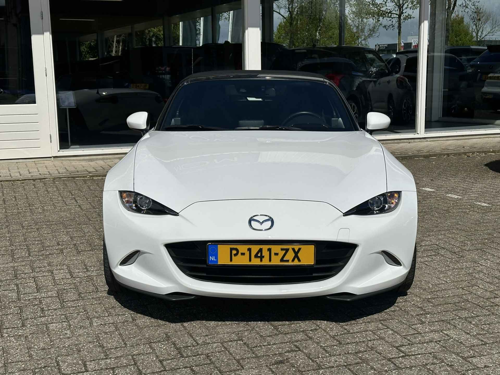 Mazda MX-5 2.0 GT-M | 160pk | Bi-Xenon | Leder | Stoelverwarming | Navi | Bose | Apple Carplay | Keyless | PDC - 8/62