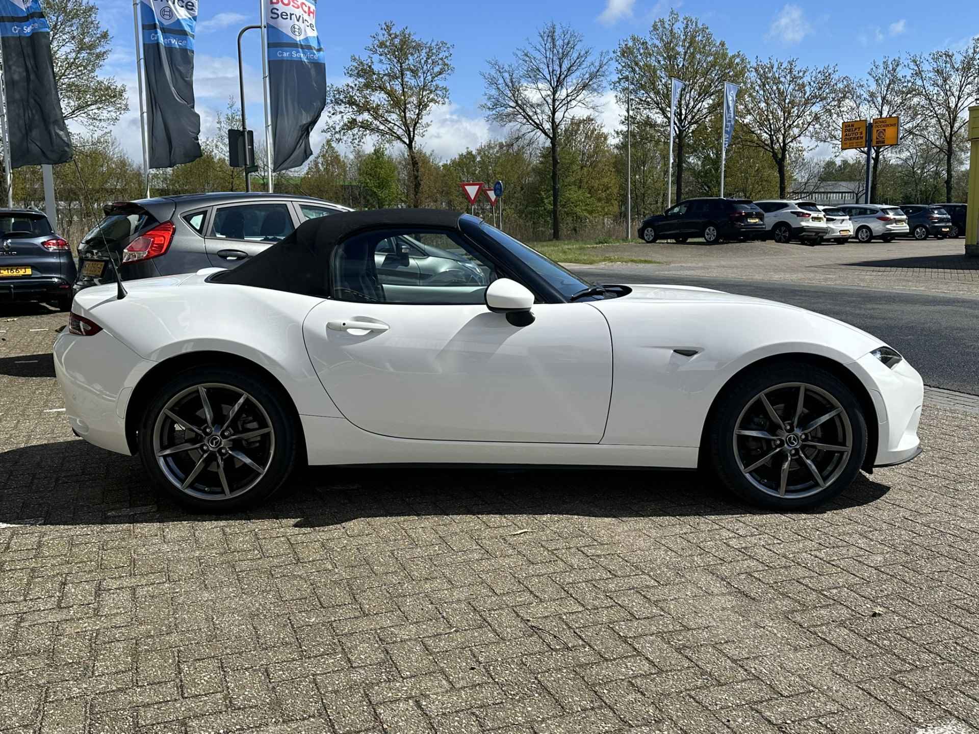 Mazda MX-5 2.0 GT-M | 160pk | Bi-Xenon | Leder | Stoelverwarming | Navi | Bose | Apple Carplay | Keyless | PDC - 12/62