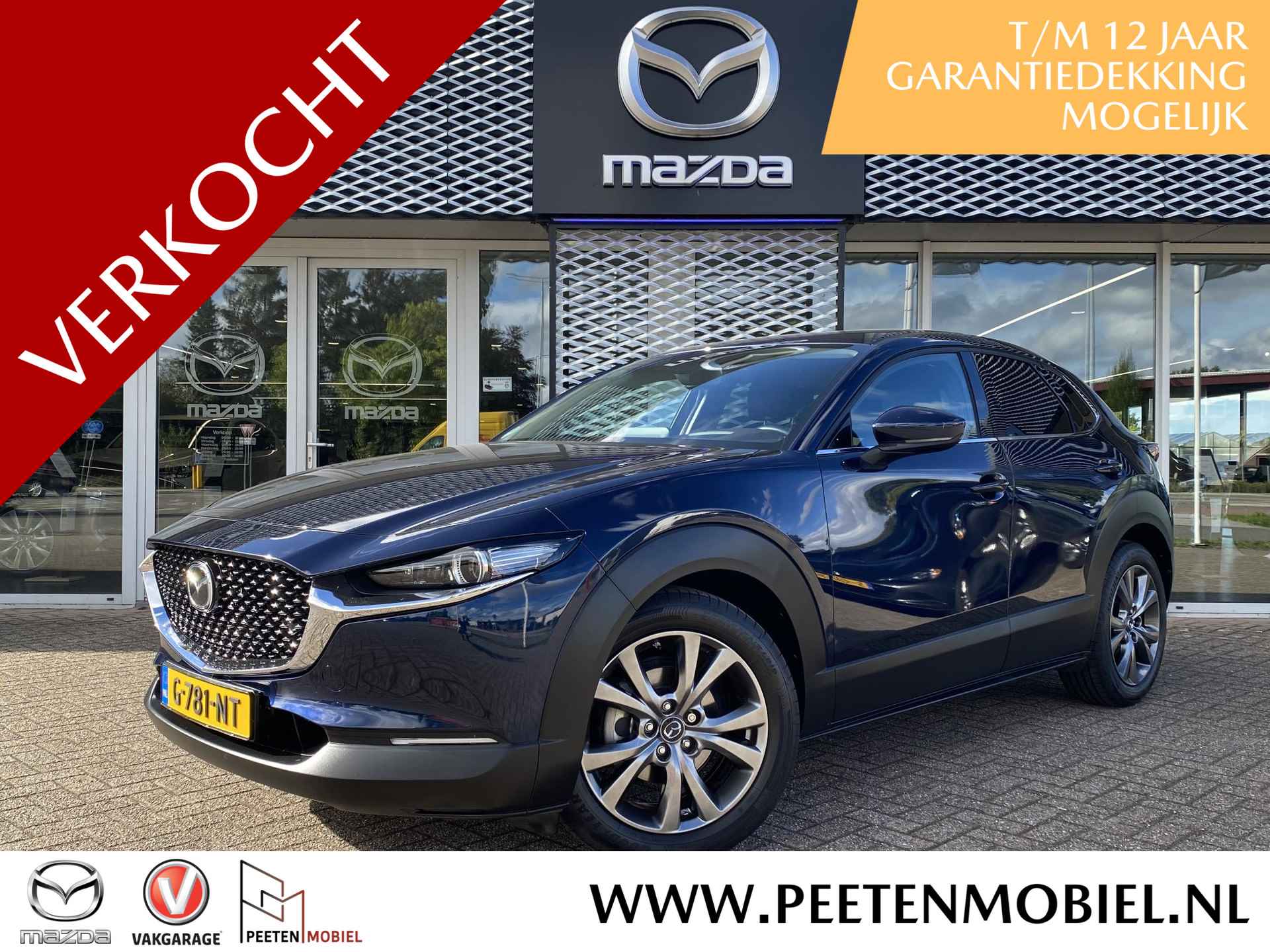 Mazda CX-30 2.0 e-SkyActiv-X M Hybrid Luxury | NL AUTO | 1E EIGENAAR | LUXE UITVOERING |