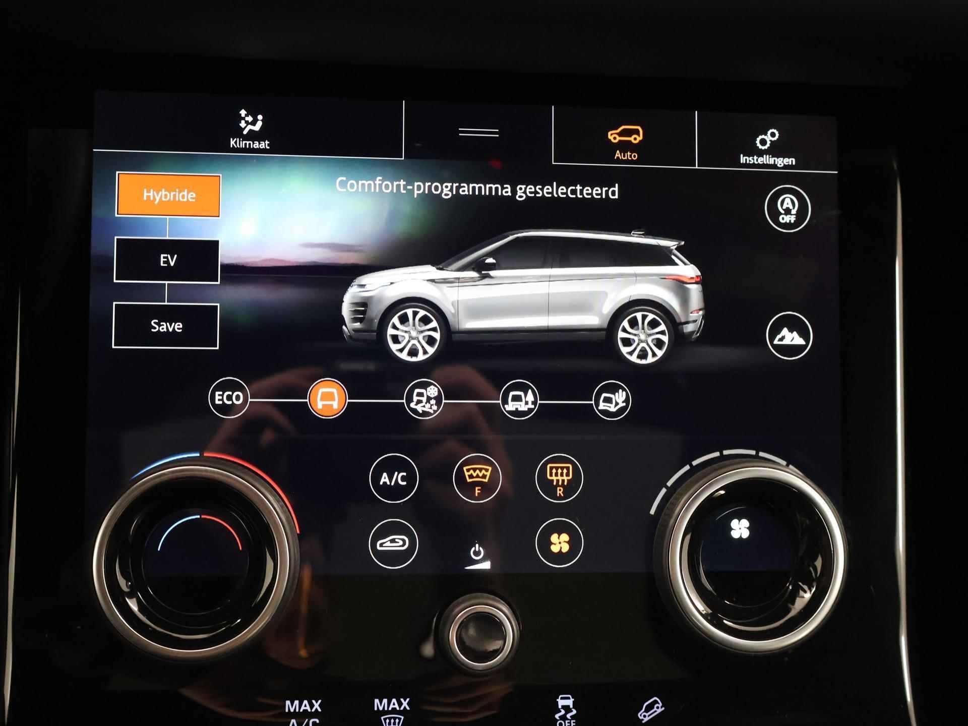 Land Rover Range Rover Evoque 1.5 P300e AWD R-Dynamic HSE | Digitaal dashboard | Meridian audio | Schuif/kanteldak | Apple carplay & Android auto | Adaptive cruise control | Parkeercamera - 26/50