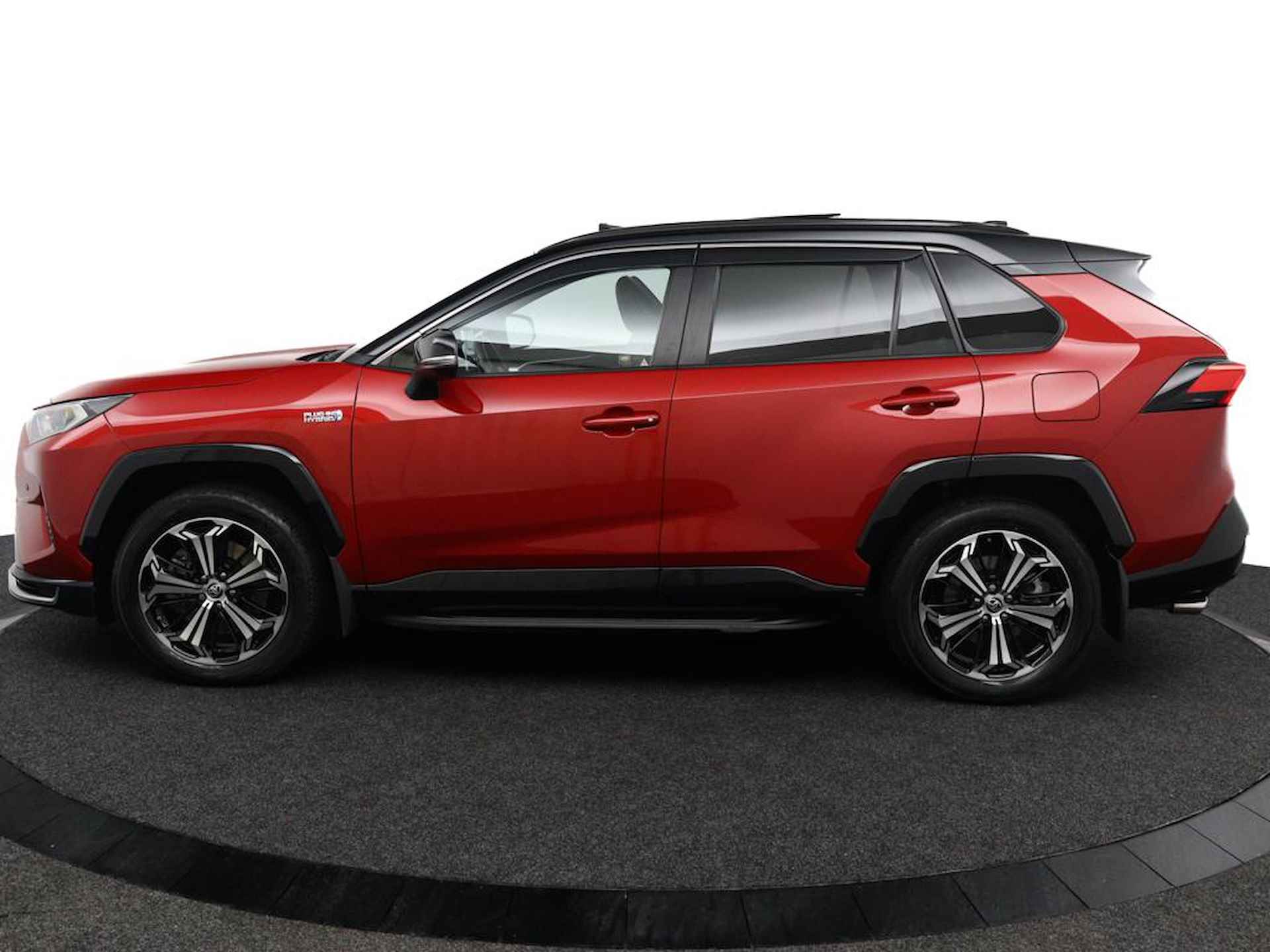 Toyota RAV4 2.5 Plug-in Hybrid AWD Bi-Tone Plus | Trekhaak Afneembaar | Treeplanken | Alarmsysteem | Lederen Bekleding | Stoelverwarming en Ventilatie | Bomvol | - 6/65