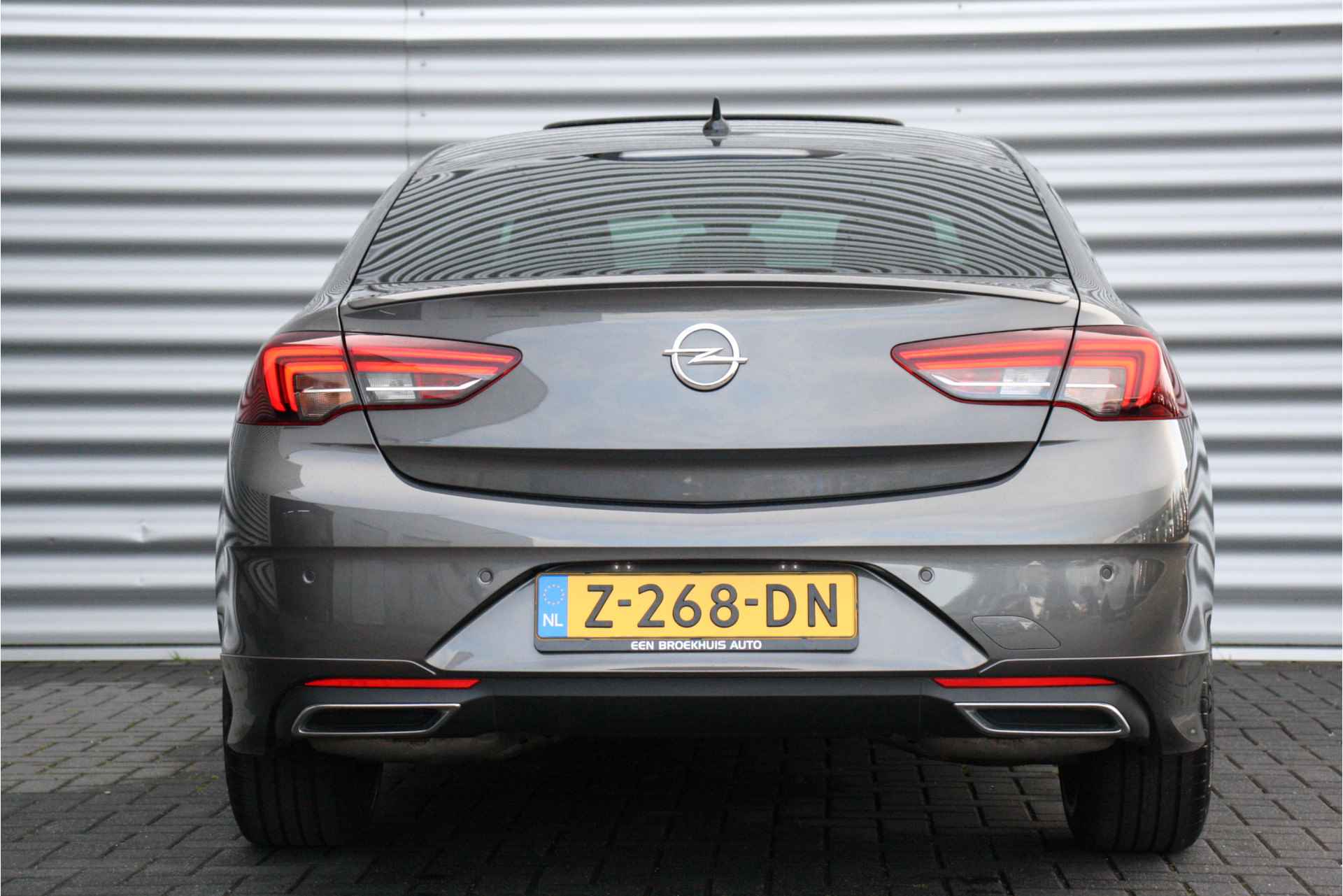 Opel Insignia GRAND SPORT 2.0 TURBO 200PK GS-LINE AUTOMAAT / NAVI / LEDER / CLIMA / LED-MATRIX / AGR / PDC / SCHUIF-KANTELDAK / 20" LMV / OPC- - 8/40