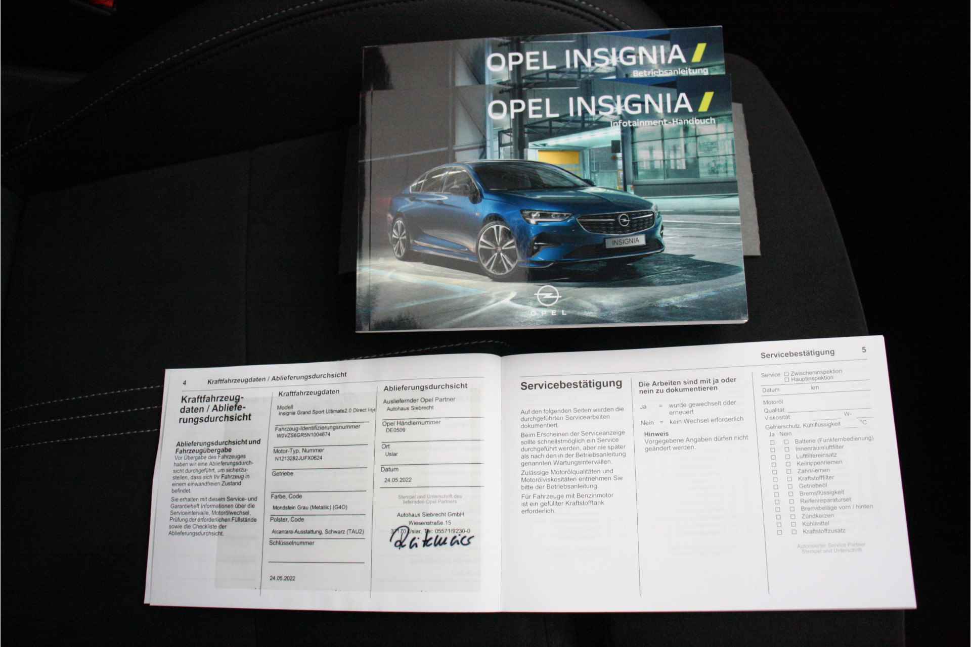 Opel Insignia GRAND SPORT 2.0 TURBO 200PK GS-LINE AUTOMAAT / NAVI / LEDER / CLIMA / LED-MATRIX / AGR / PDC / SCHUIF-KANTELDAK / 20" LMV / OPC- - 40/40