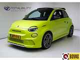 Abarth 500C Cabrio Scorpionissima 42 kWh 155 PK | € 2000,- Subsidie mogelijk! JBL, Camera, Stoelverwarming, PDC, 18" LMV, Navigatie. Sportstoelen