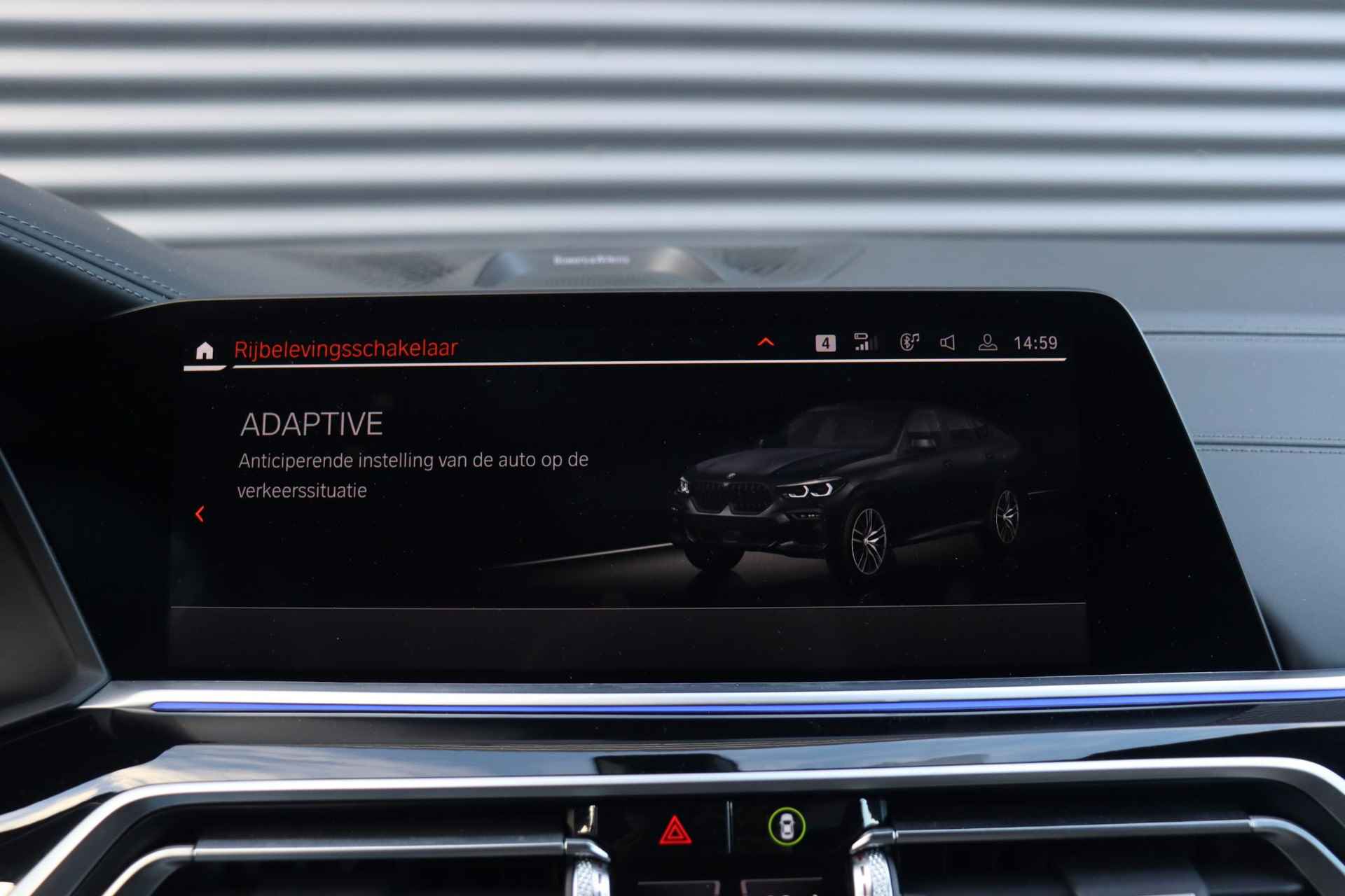 BMW X6 xDrive40i | High Executive | M Sportpakket | Panodak Skylounge | Driving Assistant Prof. | Bowers & Wilkins | Active Steering | Head-Up | Trekhaak | Soft Close | 22'' LMV - 33/45