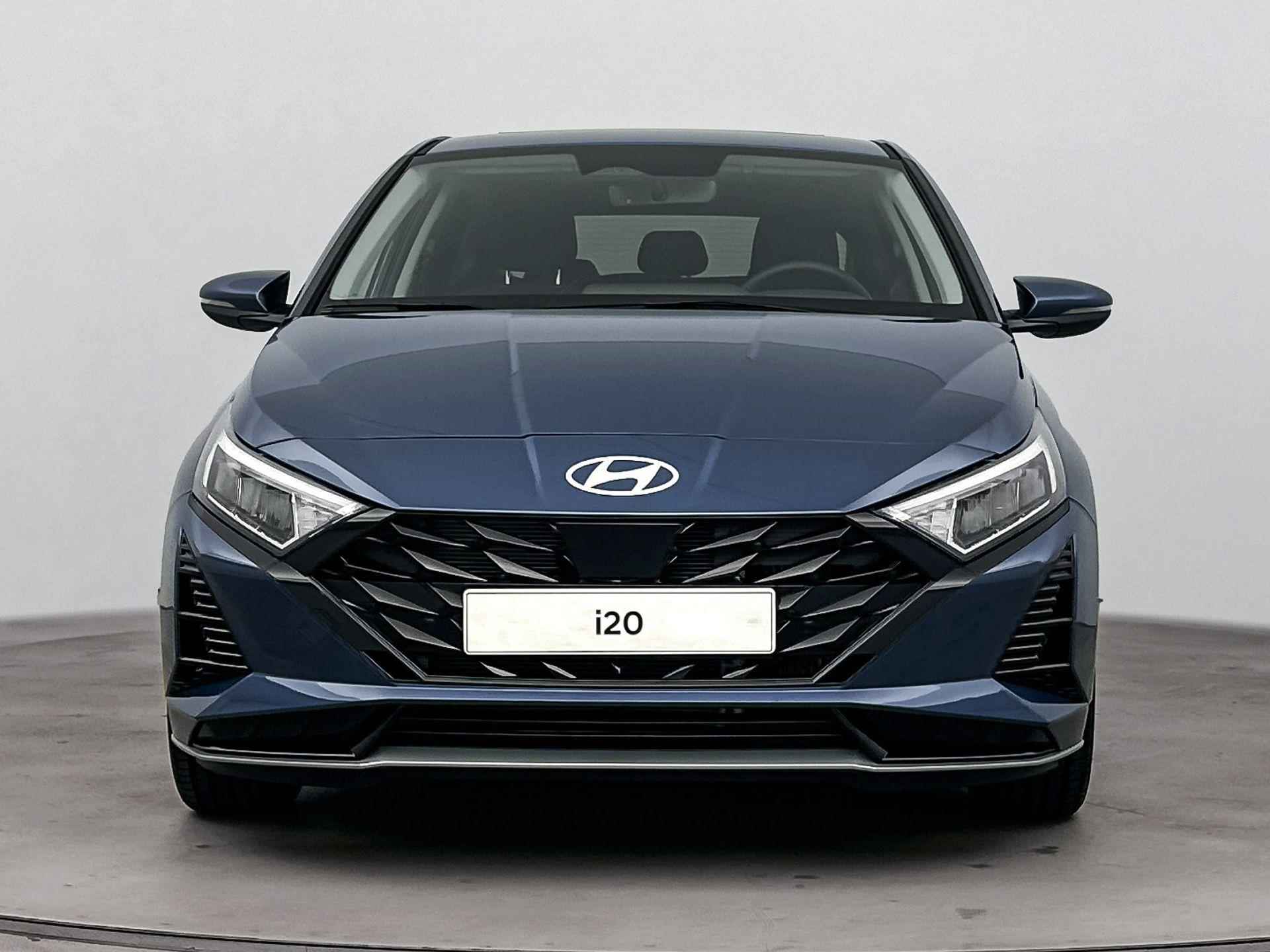 Hyundai i20 1.0 T-GDI Premium Sky | INCL. € 2000,- VOORDEEL! |DIRECT LEVERBAAR | NAVI | SKY/OPENDAK | APPLE CARPLAY/AUTO ANDROID | 16'' LM VELGEN | CAMERA | STOELVERWARMING | CLIMA | CRUISE  | - 5/35