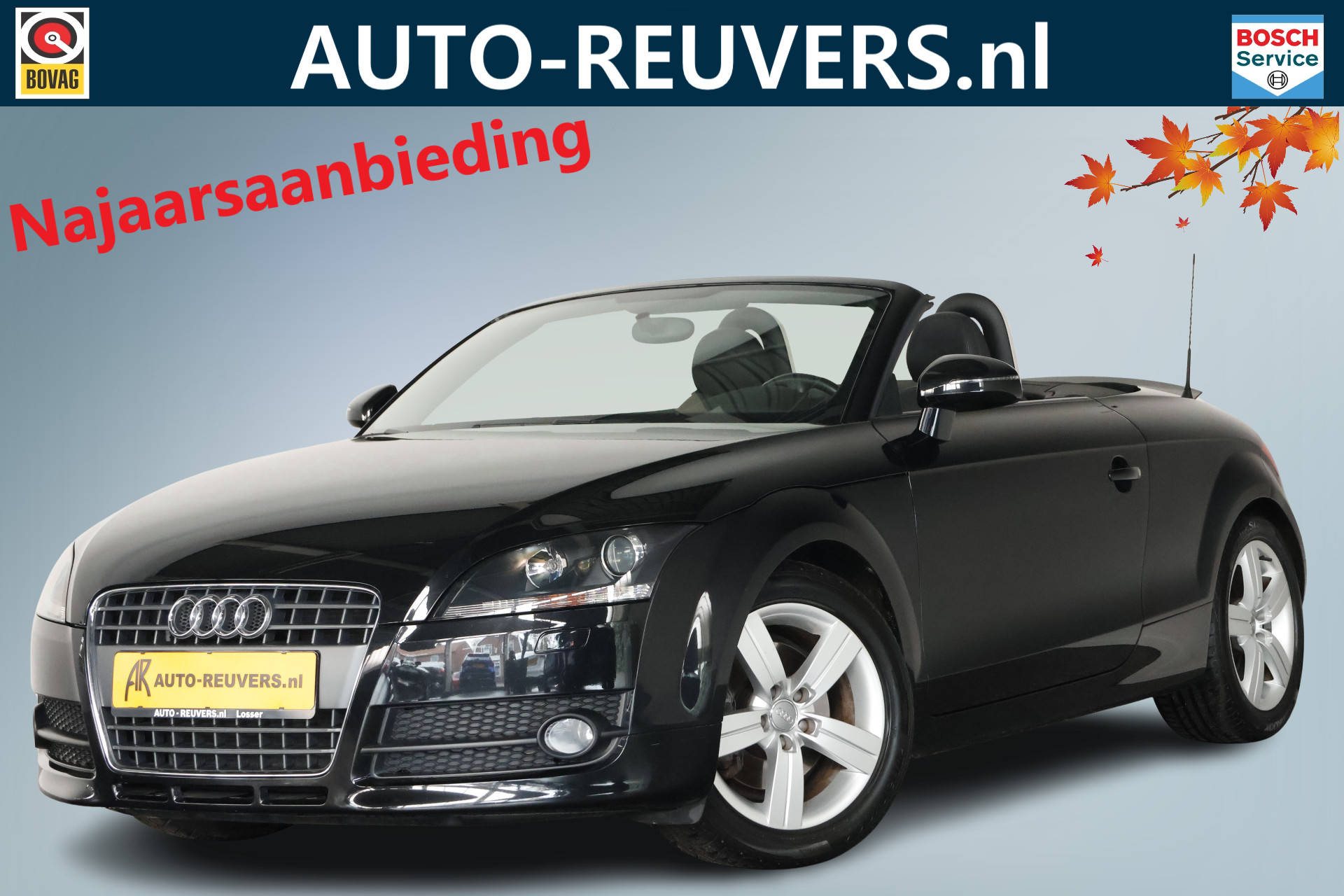 Audi TT Roadster 2.0 TFSI S-edition Airco / stoelverw / Leder / Cruise control / Opendak