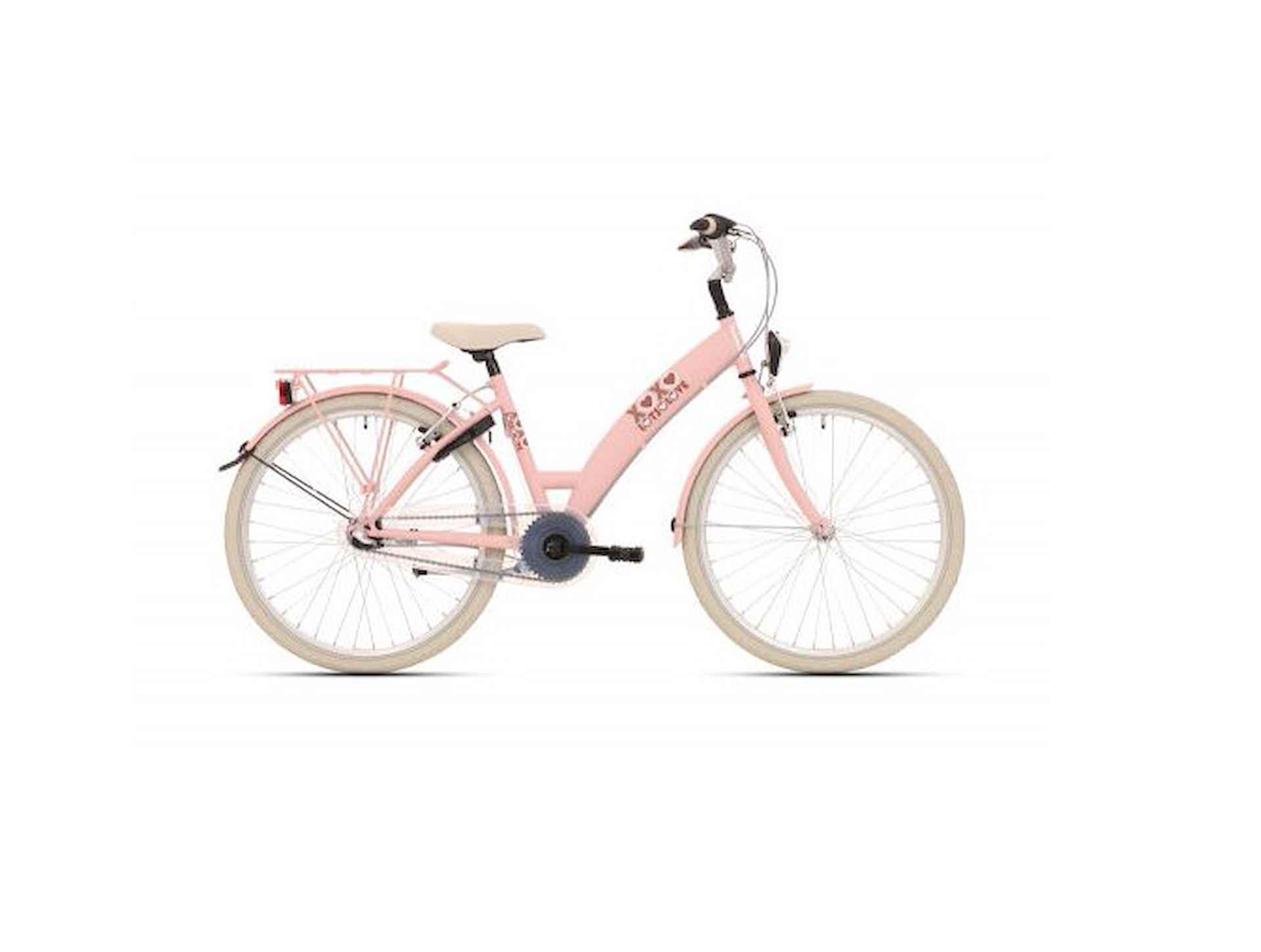 Bike Fun Lots of Love 24 inch Meisjes Adobe Pink 2024 - 1/1