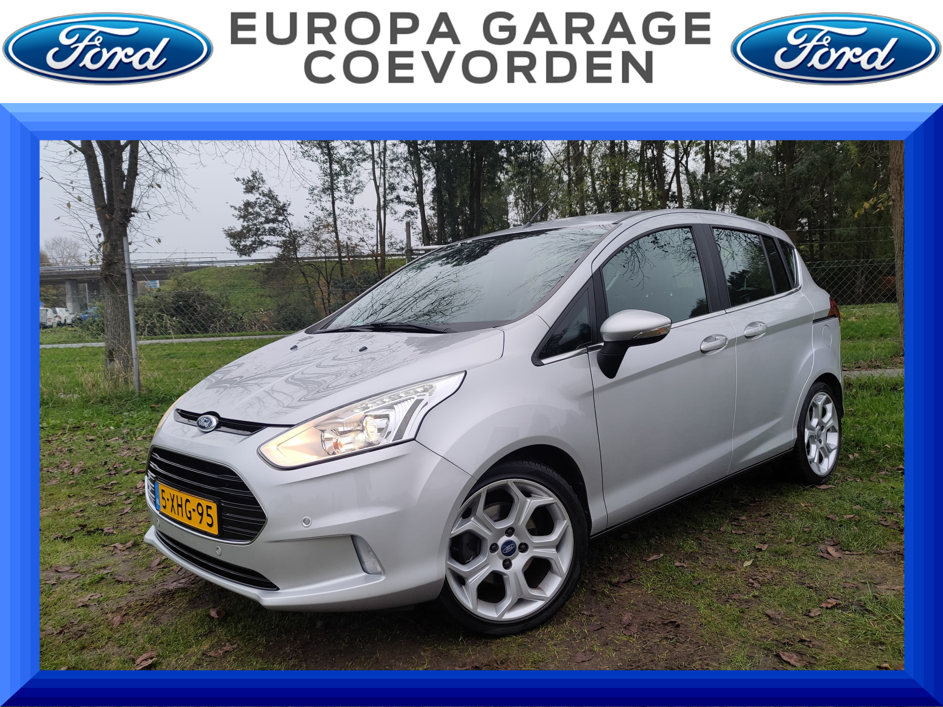 Ford B-MAX 1.0 EcoBoost 100pk Titanium | DISTRIBUTIE VERVANGEN | CLIMA | NAVI | CRUISE | TREKHAAK | CAMERA |