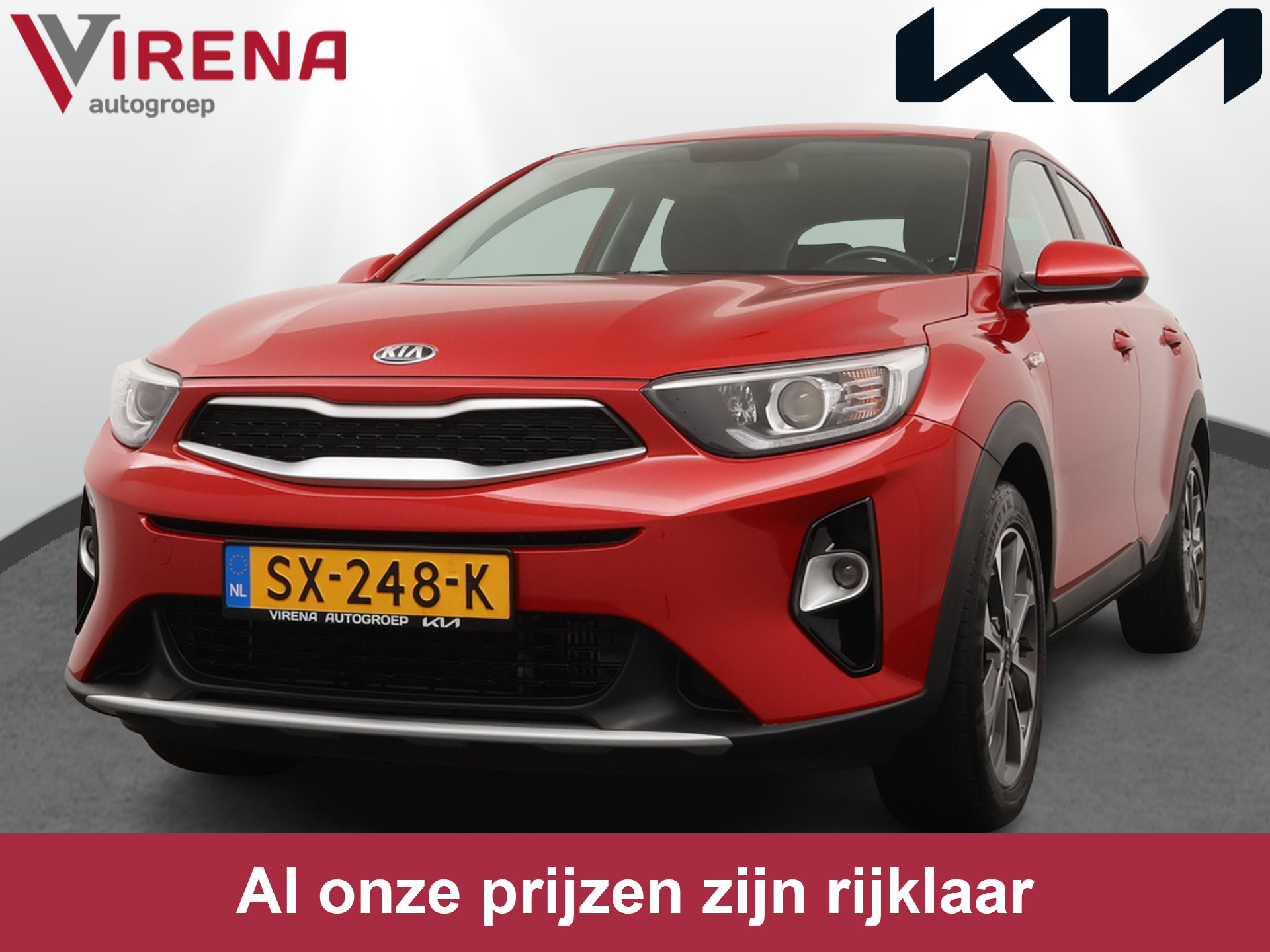 Kia Stonic 1.0 T-GDi ComfortPlusLine Navigator - Airco - Navigatie - Apple/Android Carplay - Cruise Control - Fabrieksgarantie Tot 2025