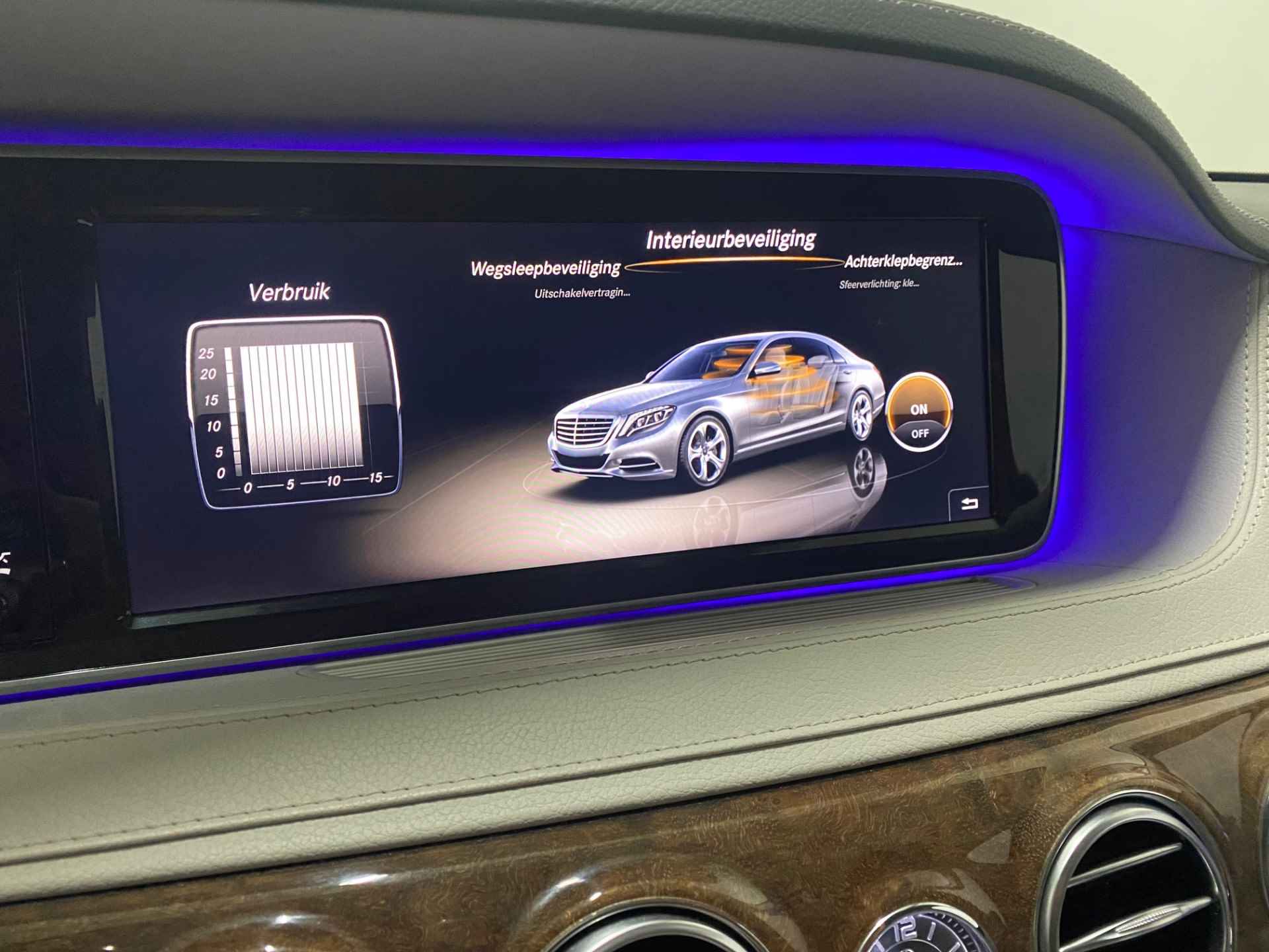 Mercedes-Benz S-Klasse 500 Nachtzicht Keyless Burmester Sound Trekhaak ACC Soft Close 360° Camera - 43/48