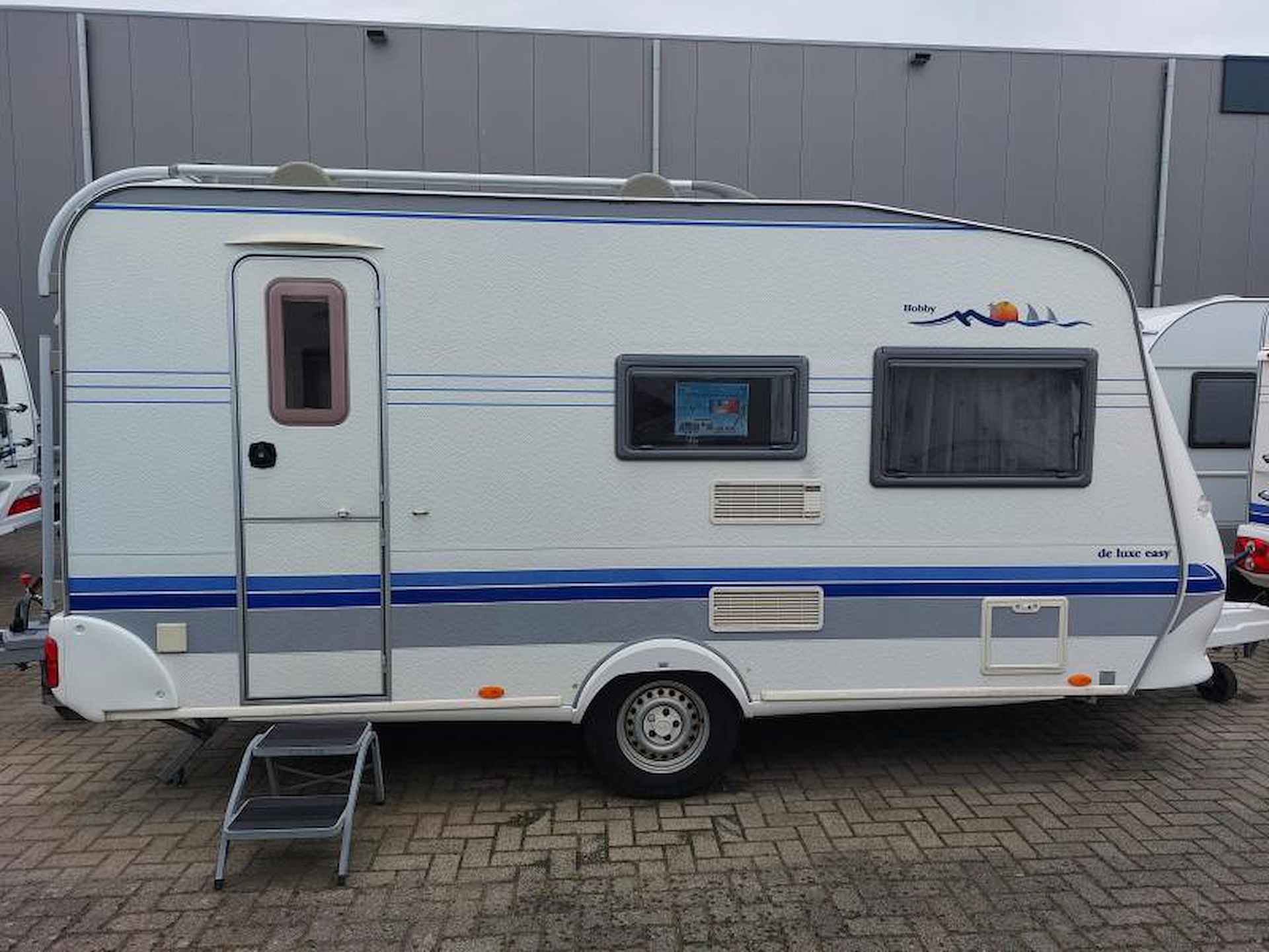 Hobby De luxe Easy 440 SB 2006 Voortent/Fietse - 4/13