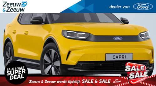 Ford Capri Legend is back | Introductie nieuwe Capri | Volledig Elektrisch | Nu te bestellen | 627 km actieradius