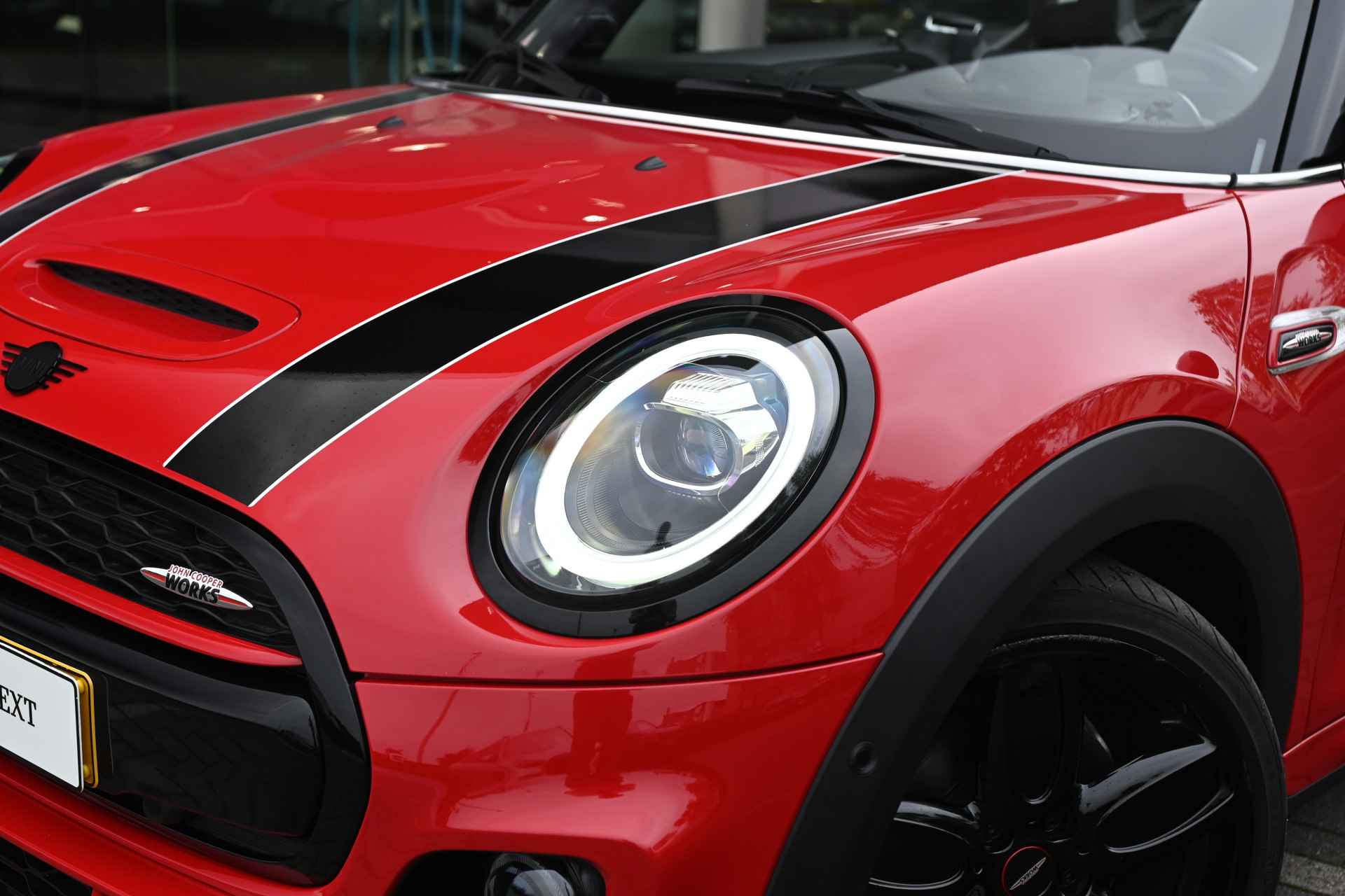 MINI Cabrio Cooper S Hammersmith Automaat / JCW Trim Pakket / Achteruitrijcamera / Comfort Access / JCW Sportstoelen / Head-Up / LED / Park Assistant - 22/28