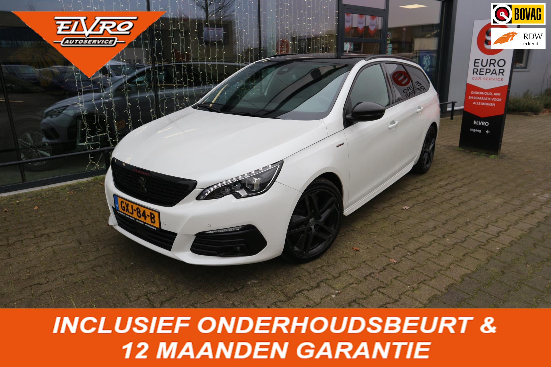 Peugeot 308 SW 1.2 PureTech GT-line AUTOMAAT CAMERA ALCANTARA ADAPT CRUISE PANORAMADAK BLACKPACK RIJKLAARPRIJS!!!