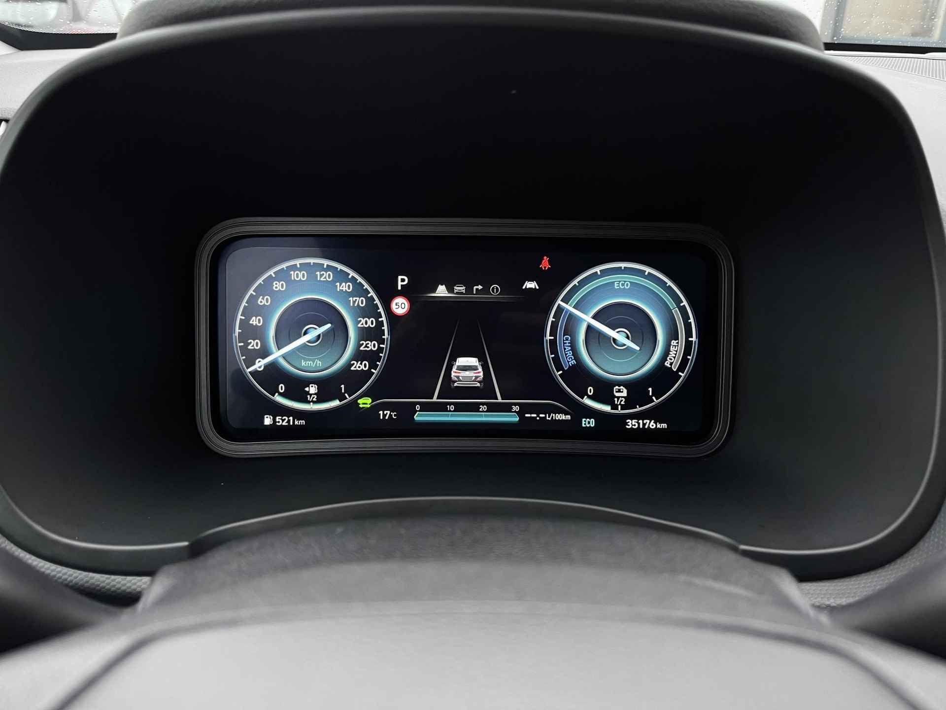 Hyundai Kona 1.6 GDI HEV Fashion | Navigatie | Camera | Apple Carplay/Android Auto | Head-Up Display | Premium Audio | Adapt. Cruise Control | Dodehoek Detectie | Rijklaarprijs! - 26/27