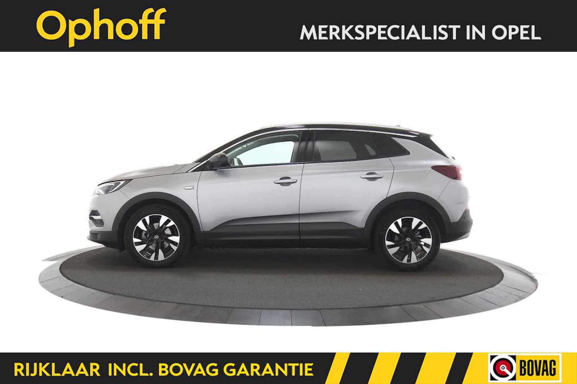 OPEL Grandland X 1.2 Turbo Ultimate Automaat / Camera / Leer / LED / Zwart dak - 2/28