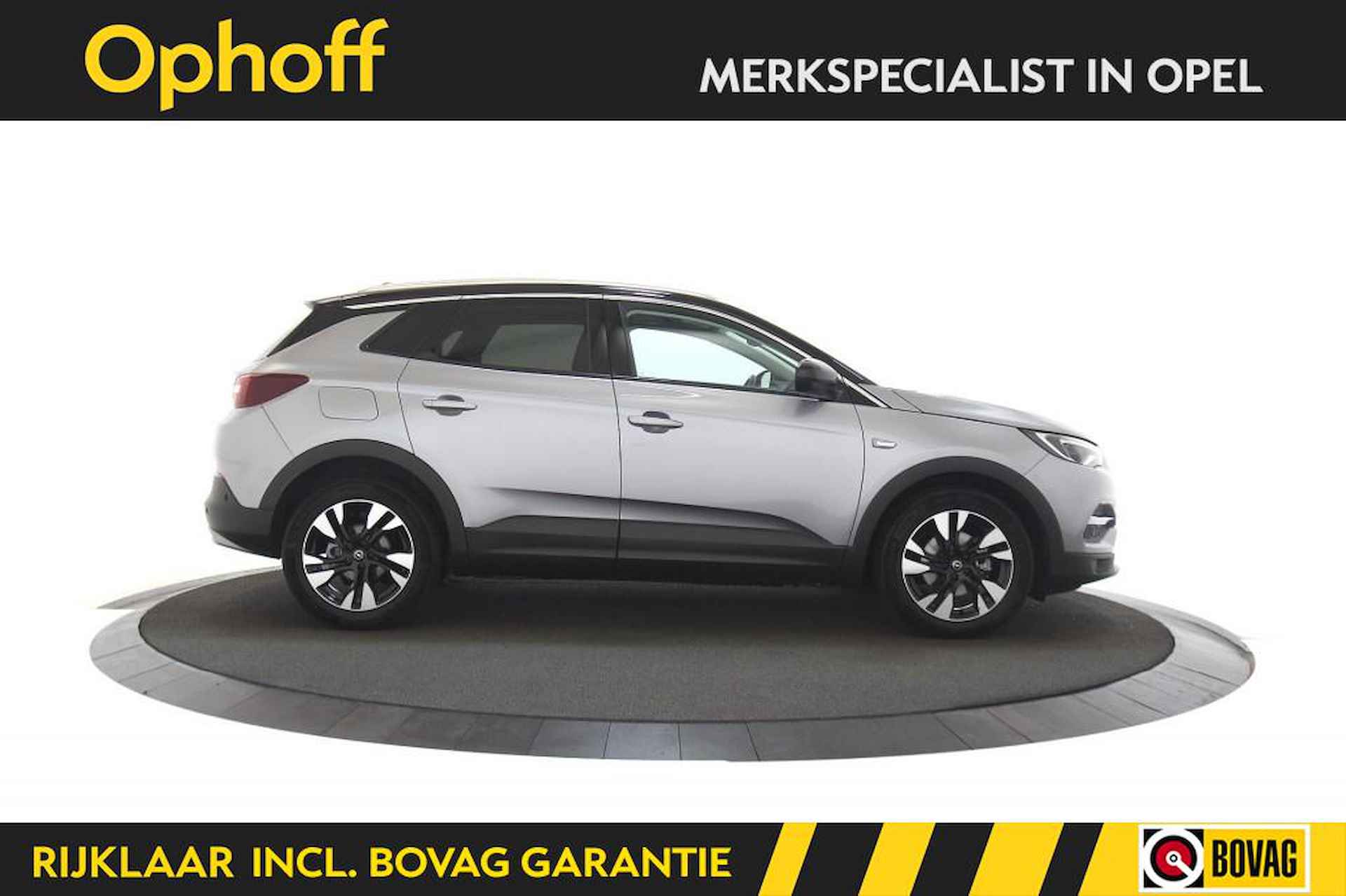 OPEL Grandland X 1.2 Turbo Ultimate Automaat / Camera / Leer / LED / Zwart dak - 6/28