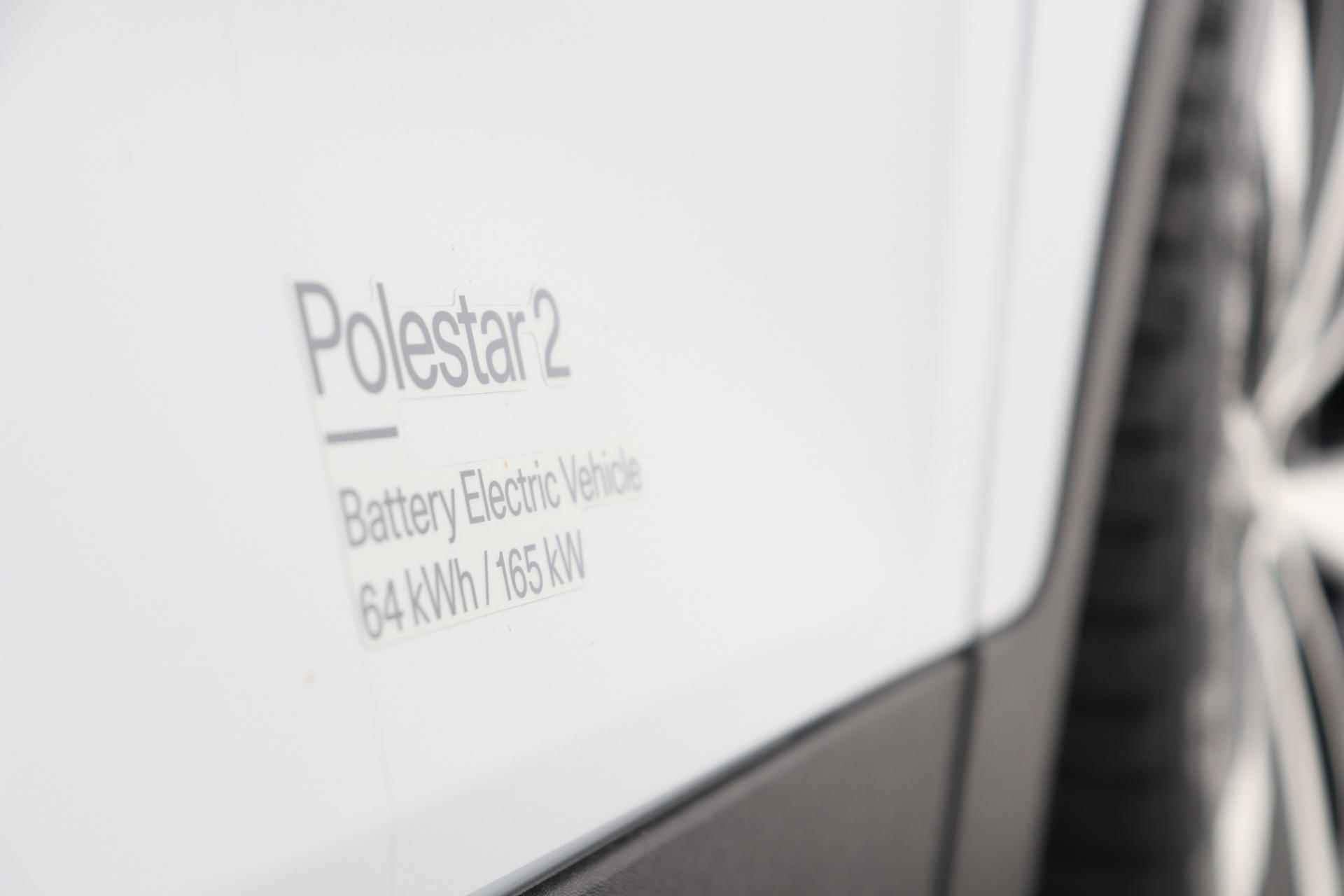 Polestar 2 SRSM 63kWh SINGLE ENGINE|PANO-DAK|HK AUDIO|360 CAMERA|GOOGLE|STOEL+STUURWIEL VERW.| - 12/142