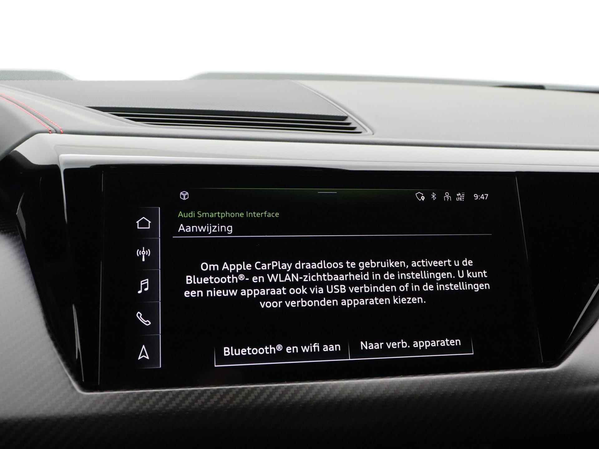 Audi e-tron GT RS 93 kWh 599 pk / Laser-LED / Top View / Carbon / Stoelventilatie / B&O / Nachtzicht-Assist. - 29/52